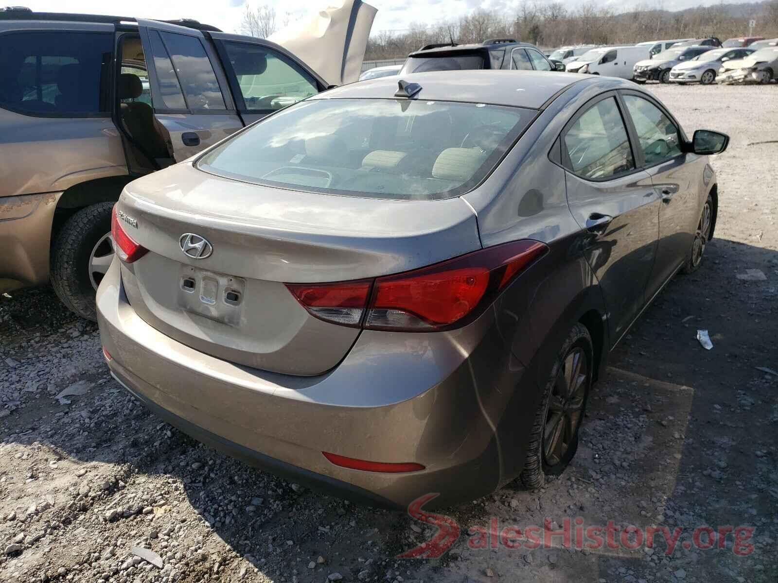 5NPDH4AEXGH743726 2016 HYUNDAI ELANTRA