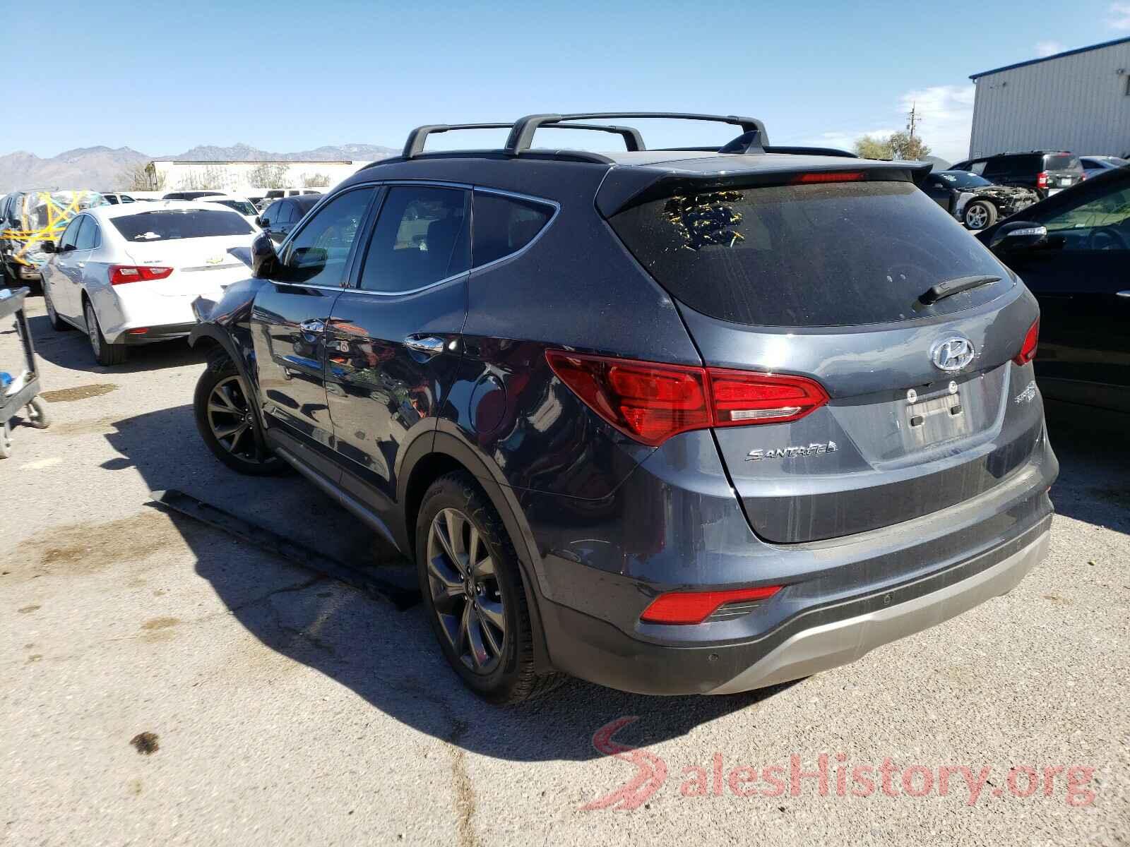 5NMZW4LA9HH043619 2017 HYUNDAI SANTA FE