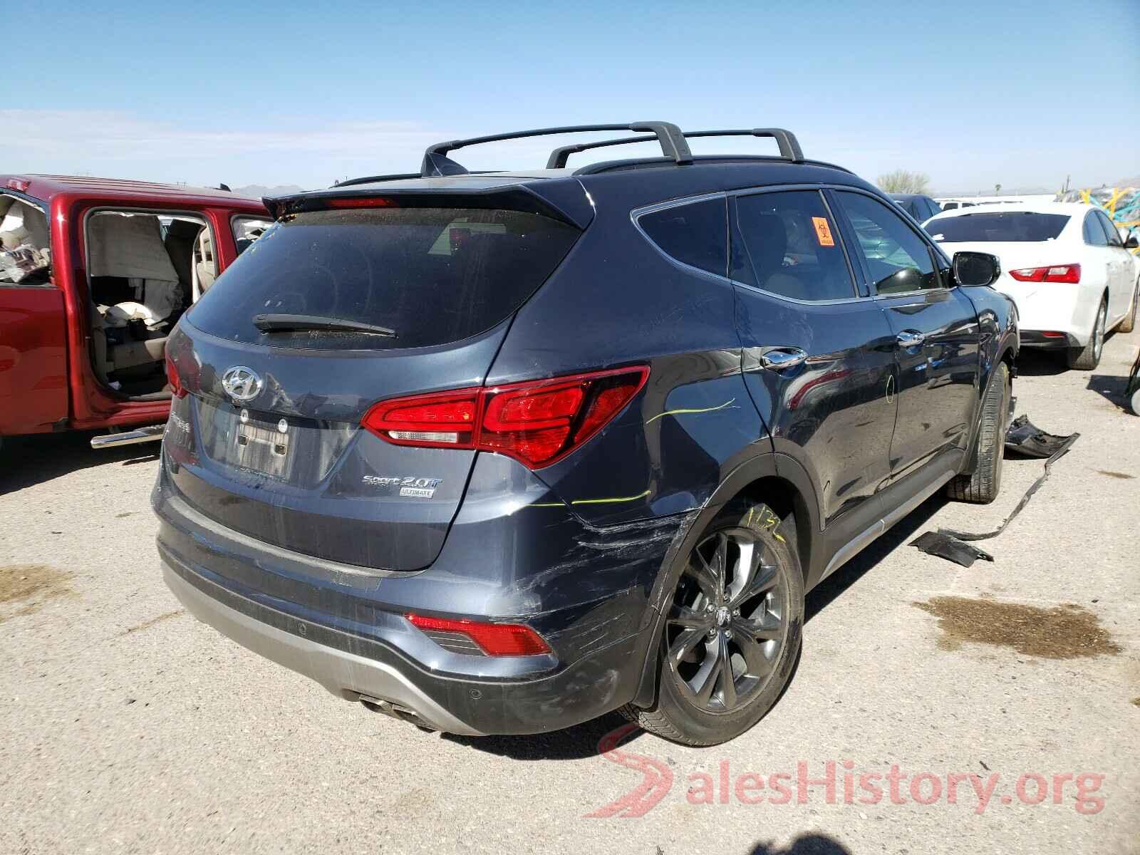 5NMZW4LA9HH043619 2017 HYUNDAI SANTA FE