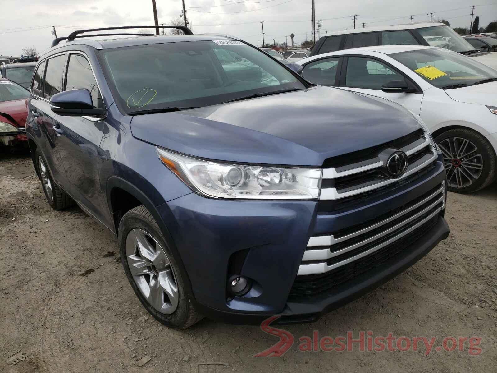 5TDDZRFH9JS489070 2018 TOYOTA HIGHLANDER