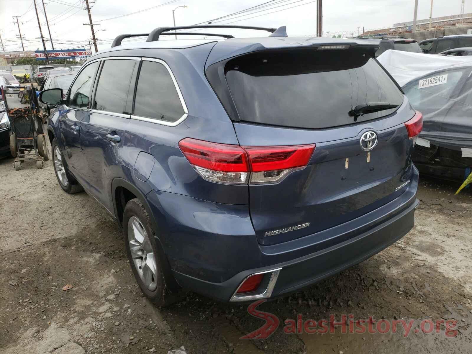 5TDDZRFH9JS489070 2018 TOYOTA HIGHLANDER