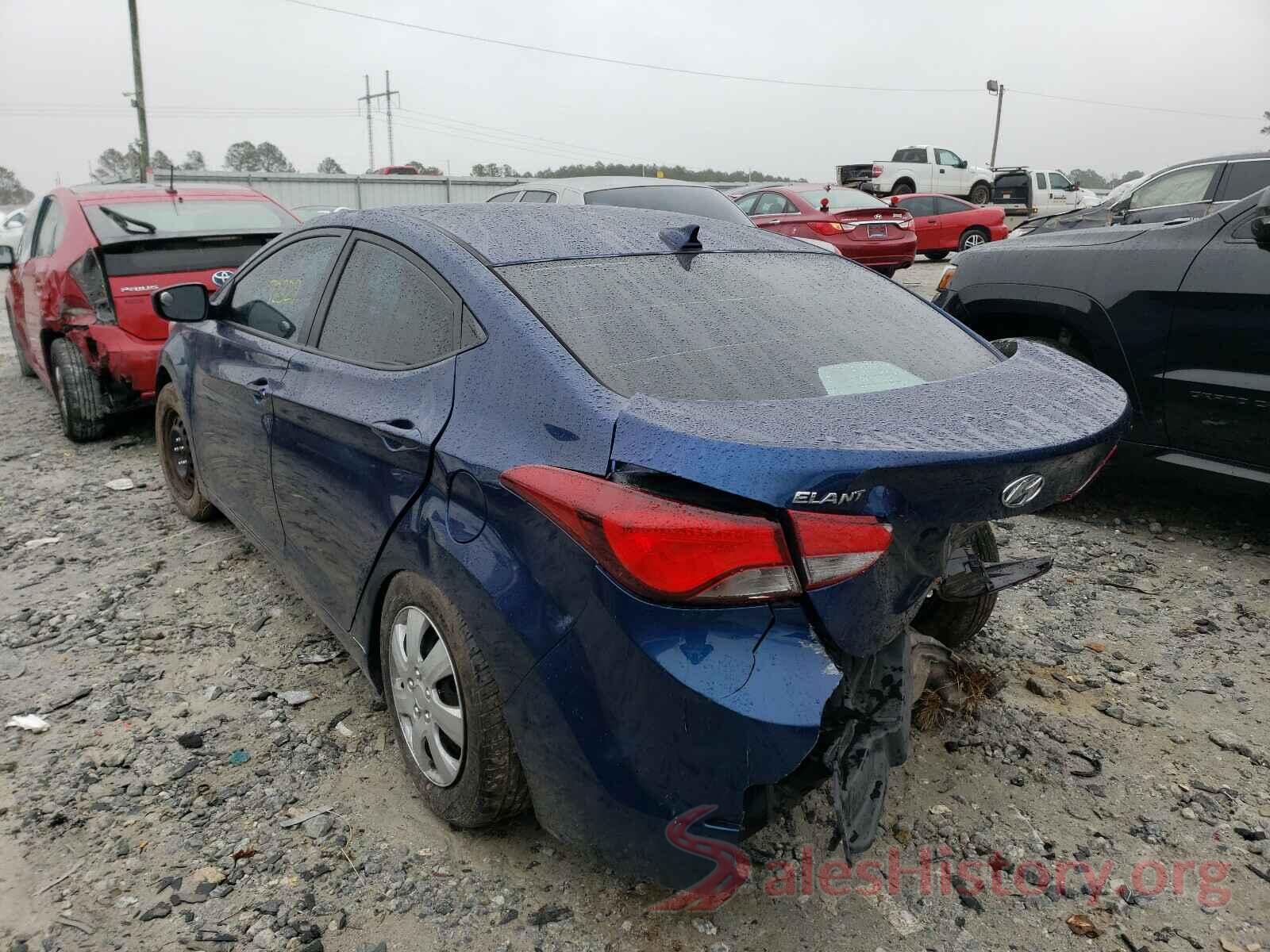 5NPDH4AE6GH779297 2016 HYUNDAI ELANTRA