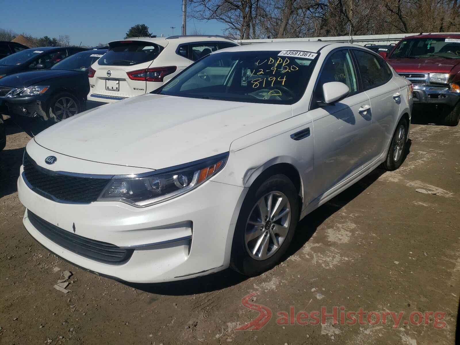 5XXGT4L38GG048194 2016 KIA OPTIMA