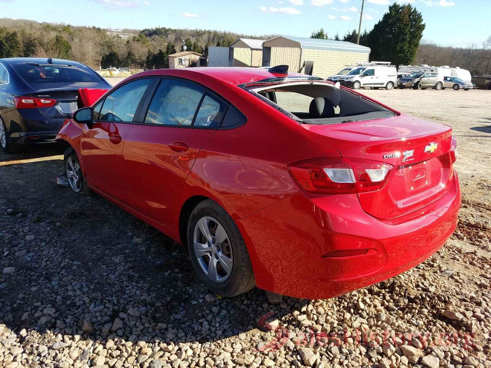 1G1BC5SM2H7133688 2017 CHEVROLET CRUZE