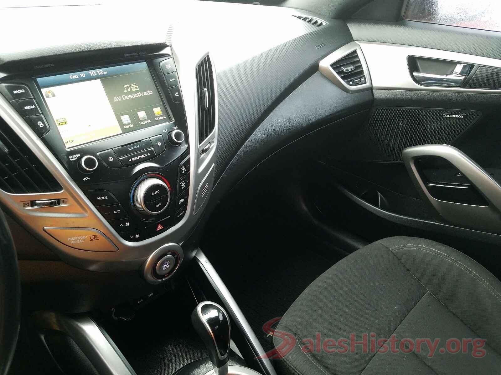 KMHTC6AD1HU321067 2017 HYUNDAI VELOSTER