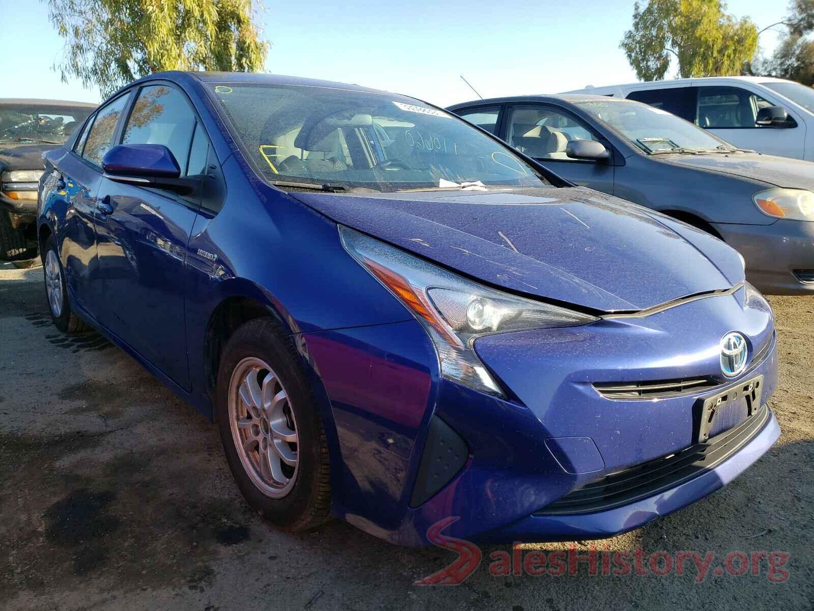 JTDKBRFU5G3526540 2016 TOYOTA PRIUS