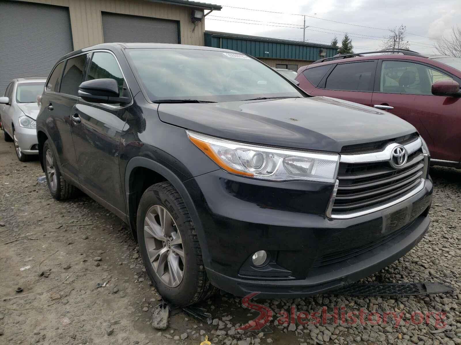 5TDBKRFH0GS227118 2016 TOYOTA HIGHLANDER