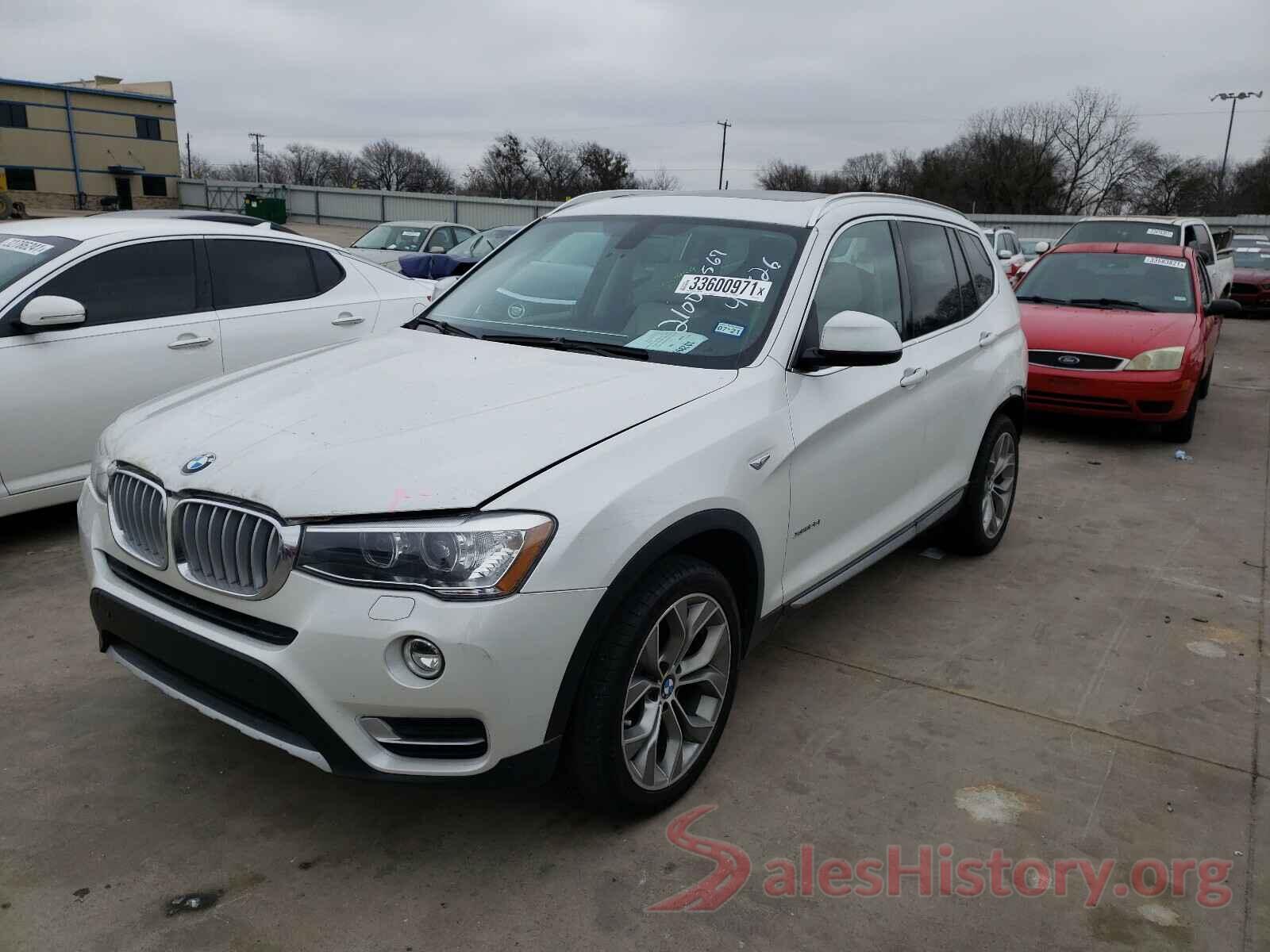 5UXWX9C58G0D80119 2016 BMW X3