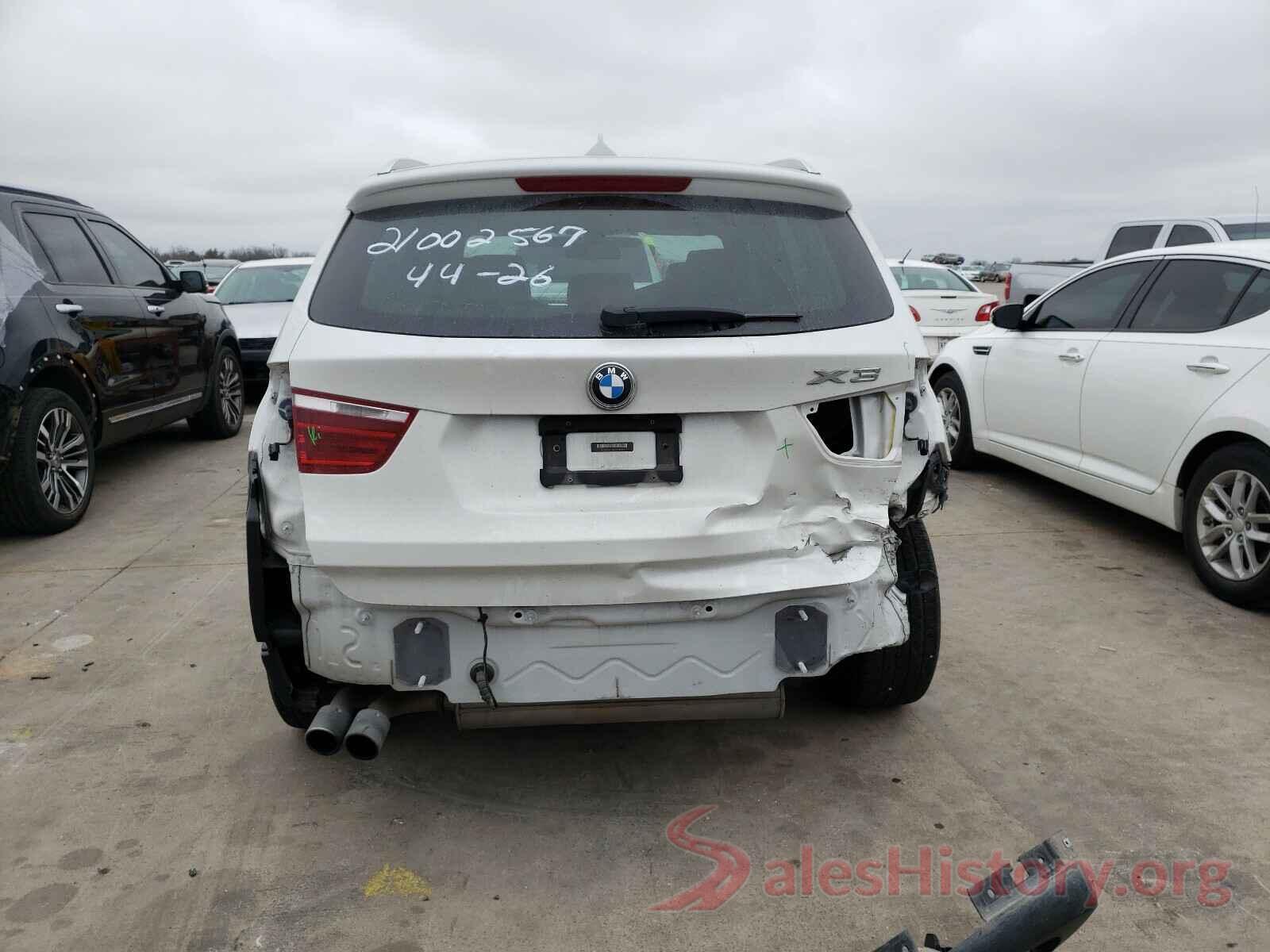 5UXWX9C58G0D80119 2016 BMW X3