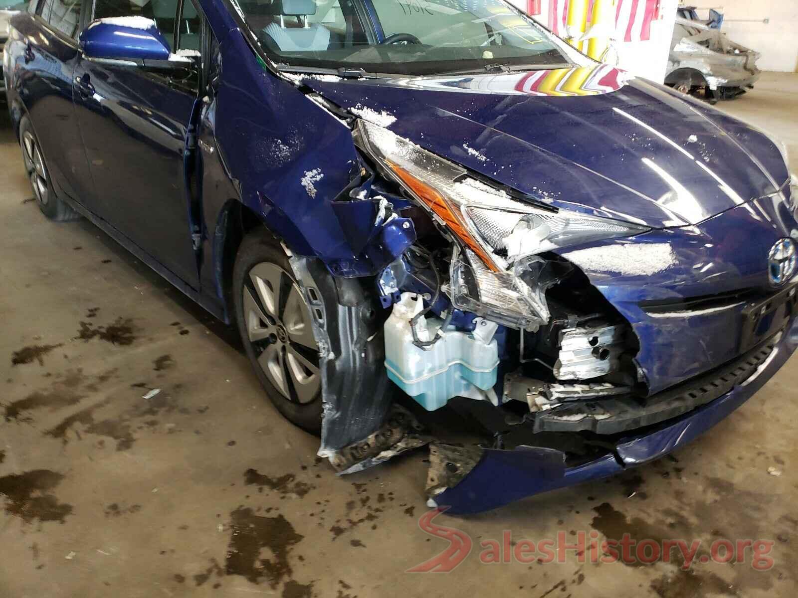 JTDKARFU4G3520988 2016 TOYOTA PRIUS