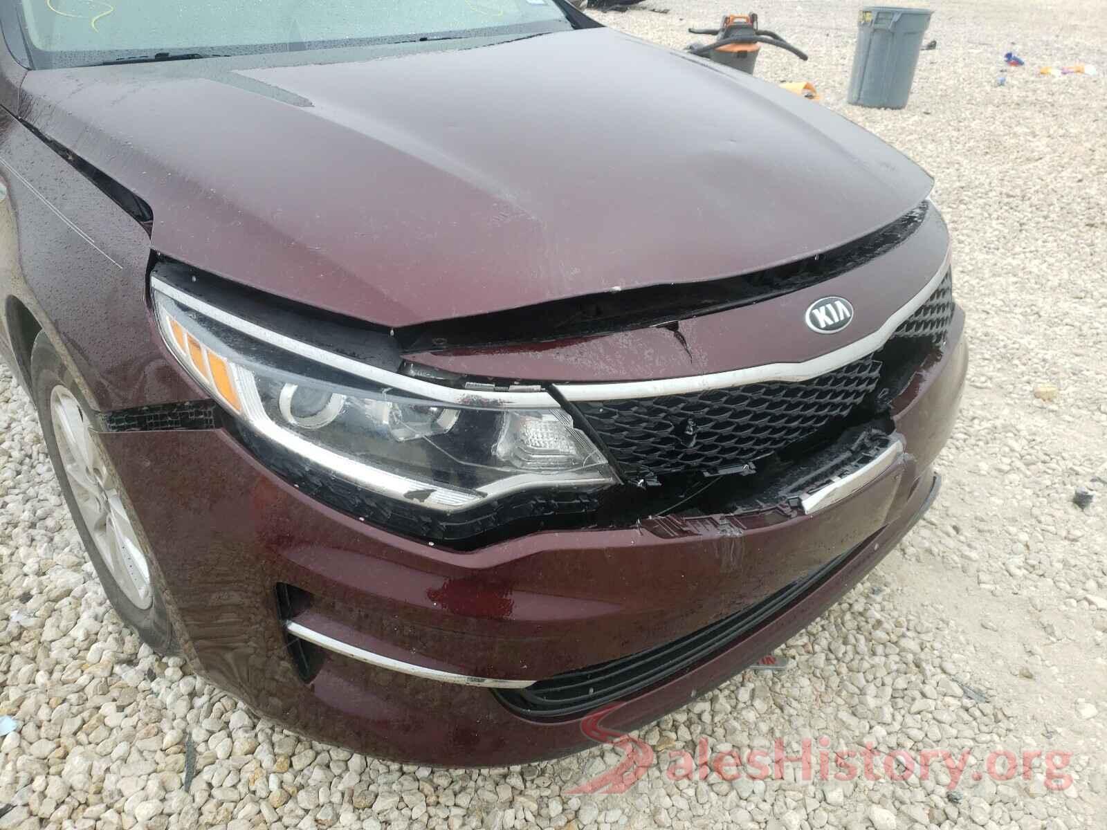 5XXGT4L33GG036714 2016 KIA OPTIMA