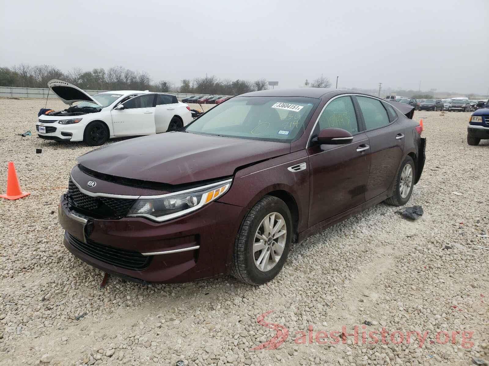 5XXGT4L33GG036714 2016 KIA OPTIMA