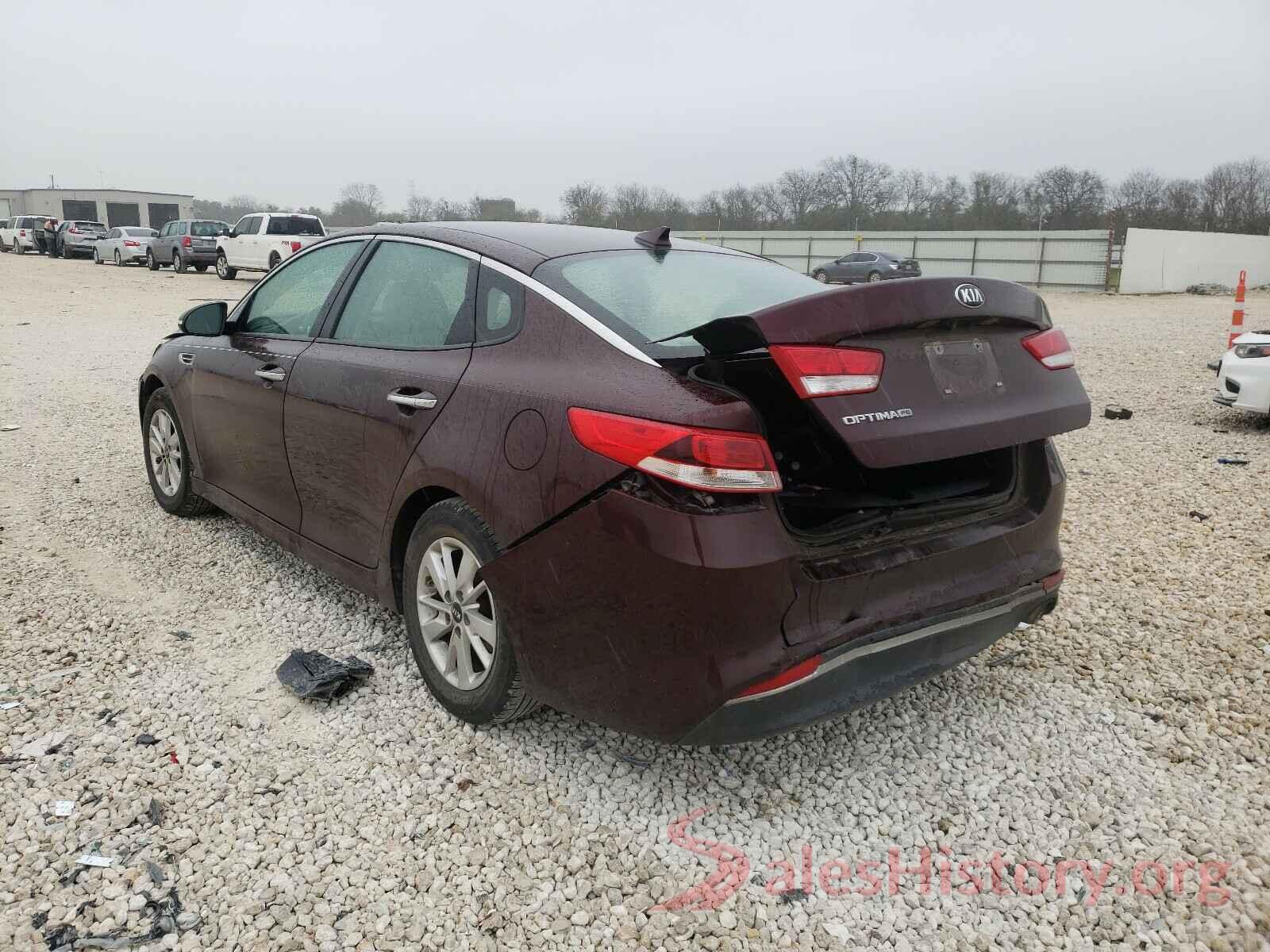 5XXGT4L33GG036714 2016 KIA OPTIMA