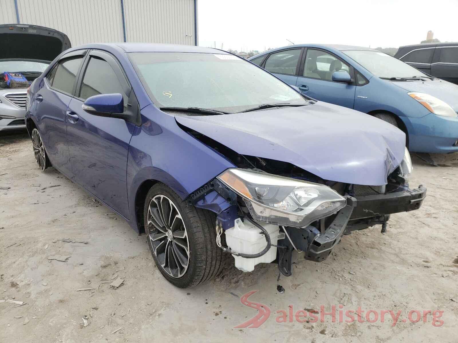 5YFBURHE1GP510679 2016 TOYOTA COROLLA