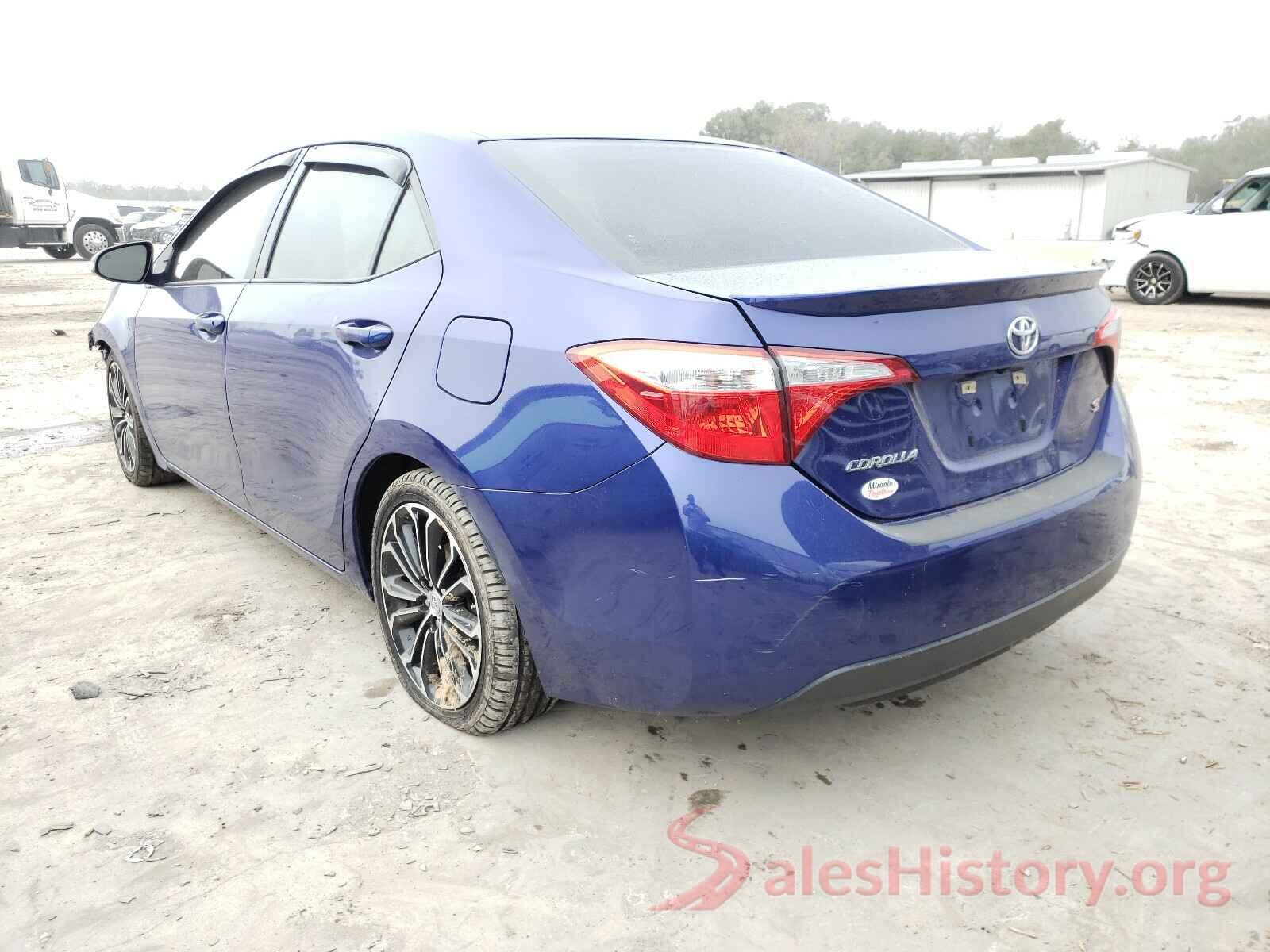 5YFBURHE1GP510679 2016 TOYOTA COROLLA