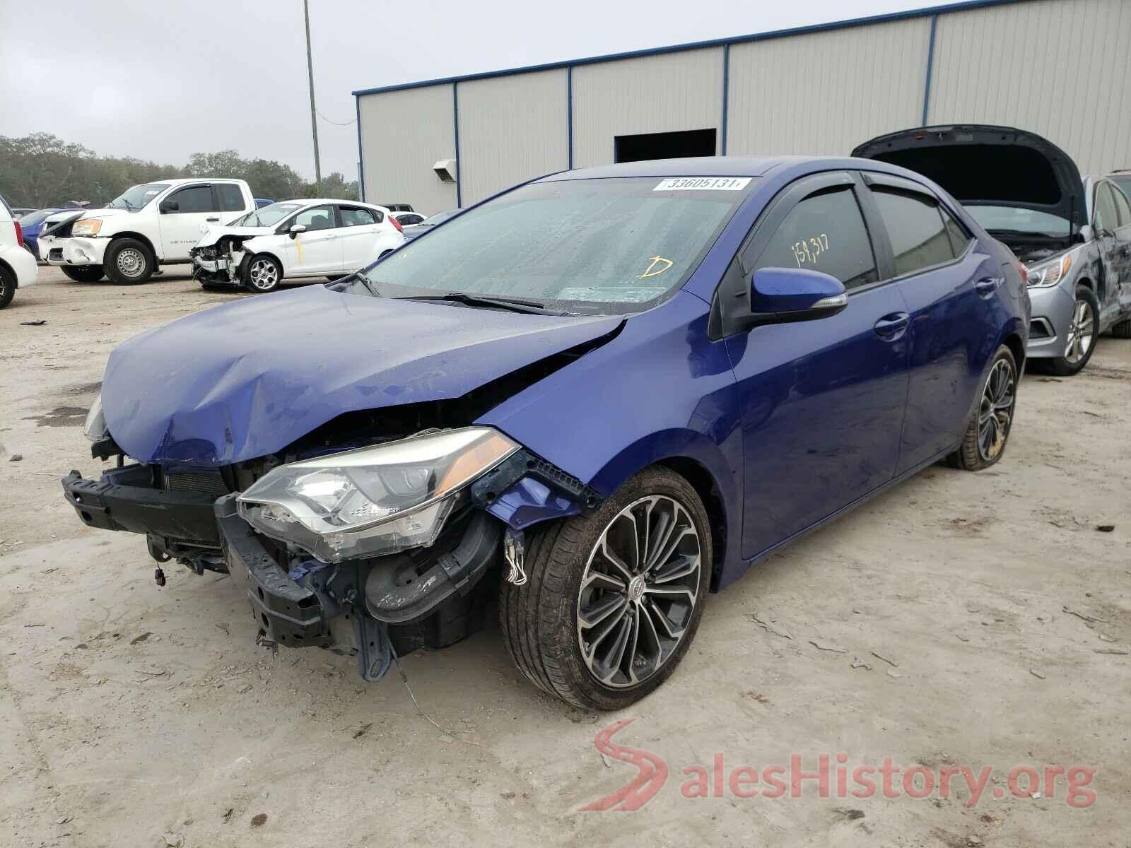 5YFBURHE1GP510679 2016 TOYOTA COROLLA