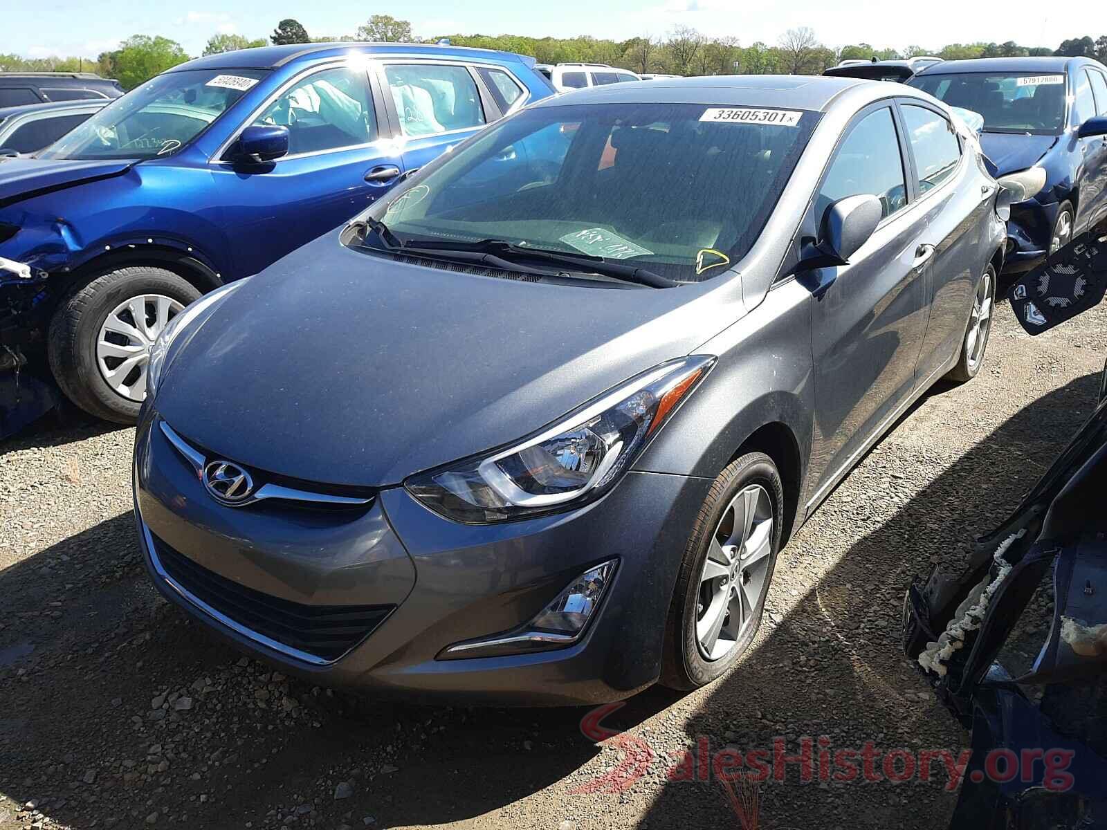 KMHDH4AE9GU592248 2016 HYUNDAI ELANTRA