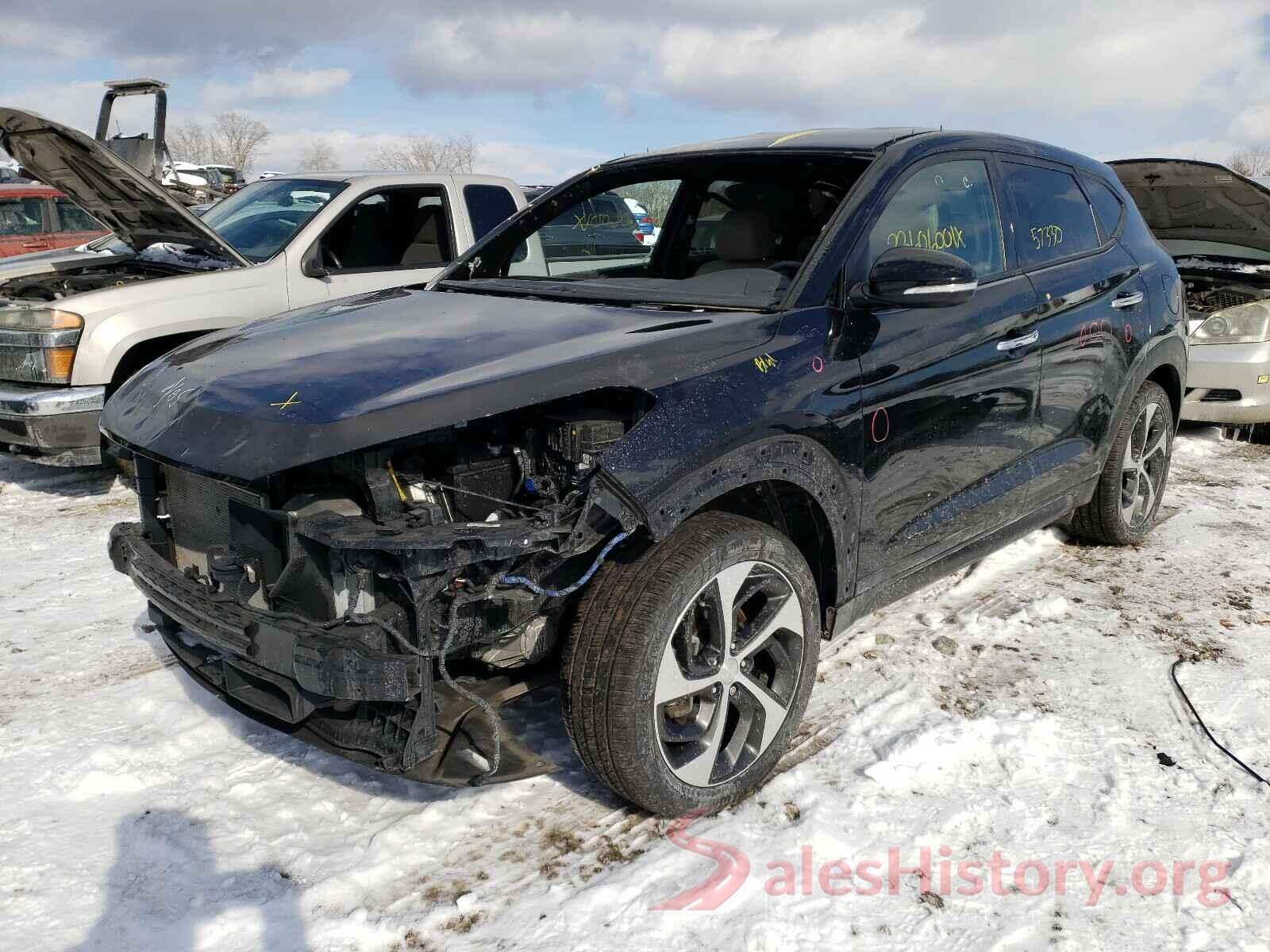 KM8J3CA24GU035300 2016 HYUNDAI TUCSON