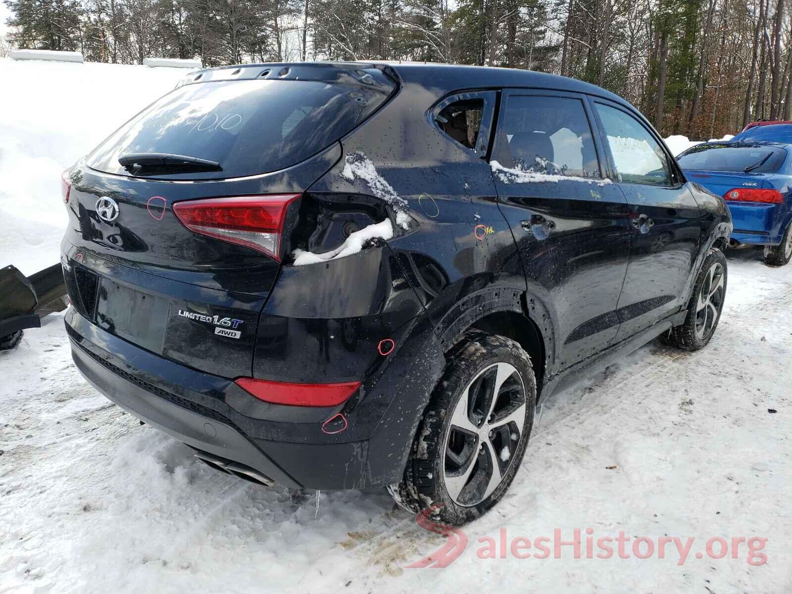 KM8J3CA24GU035300 2016 HYUNDAI TUCSON