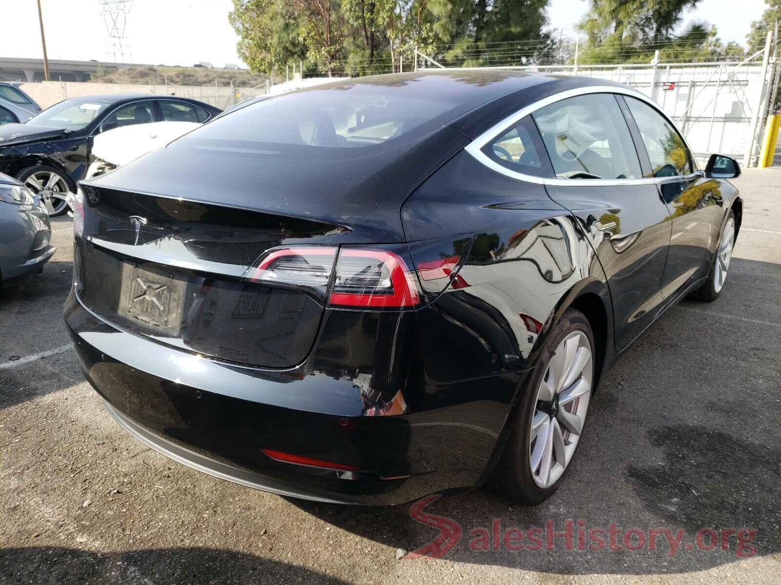 5YJ3E1EA4JF007655 2018 TESLA MODEL 3