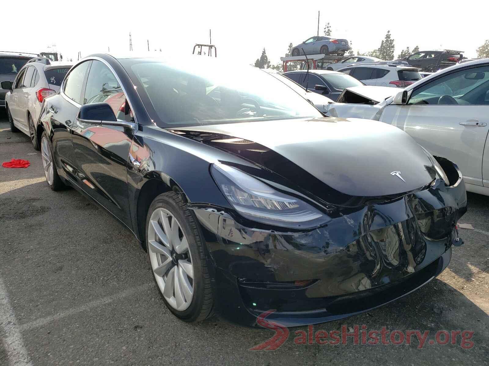 5YJ3E1EA4JF007655 2018 TESLA MODEL 3