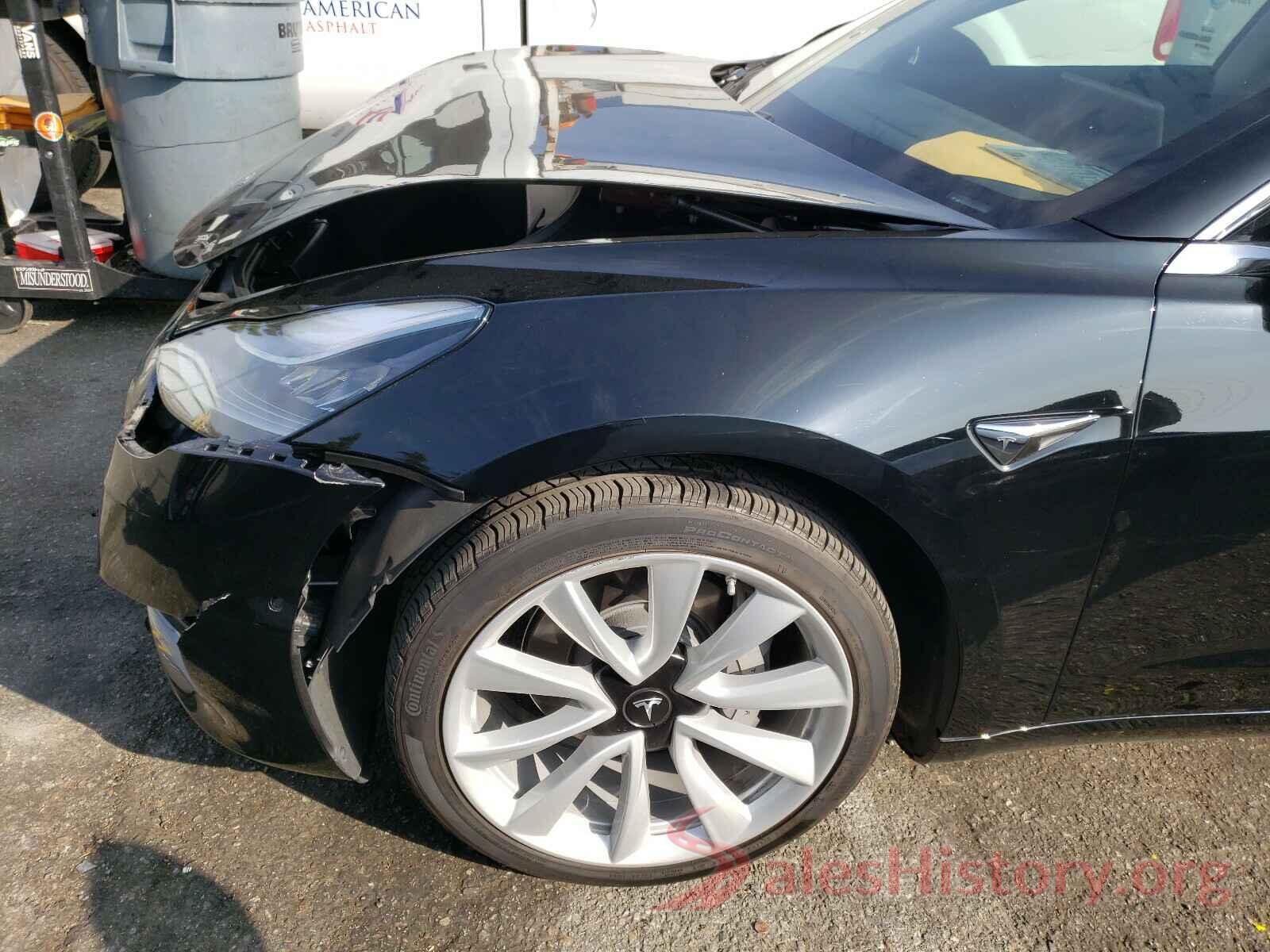 5YJ3E1EA4JF007655 2018 TESLA MODEL 3