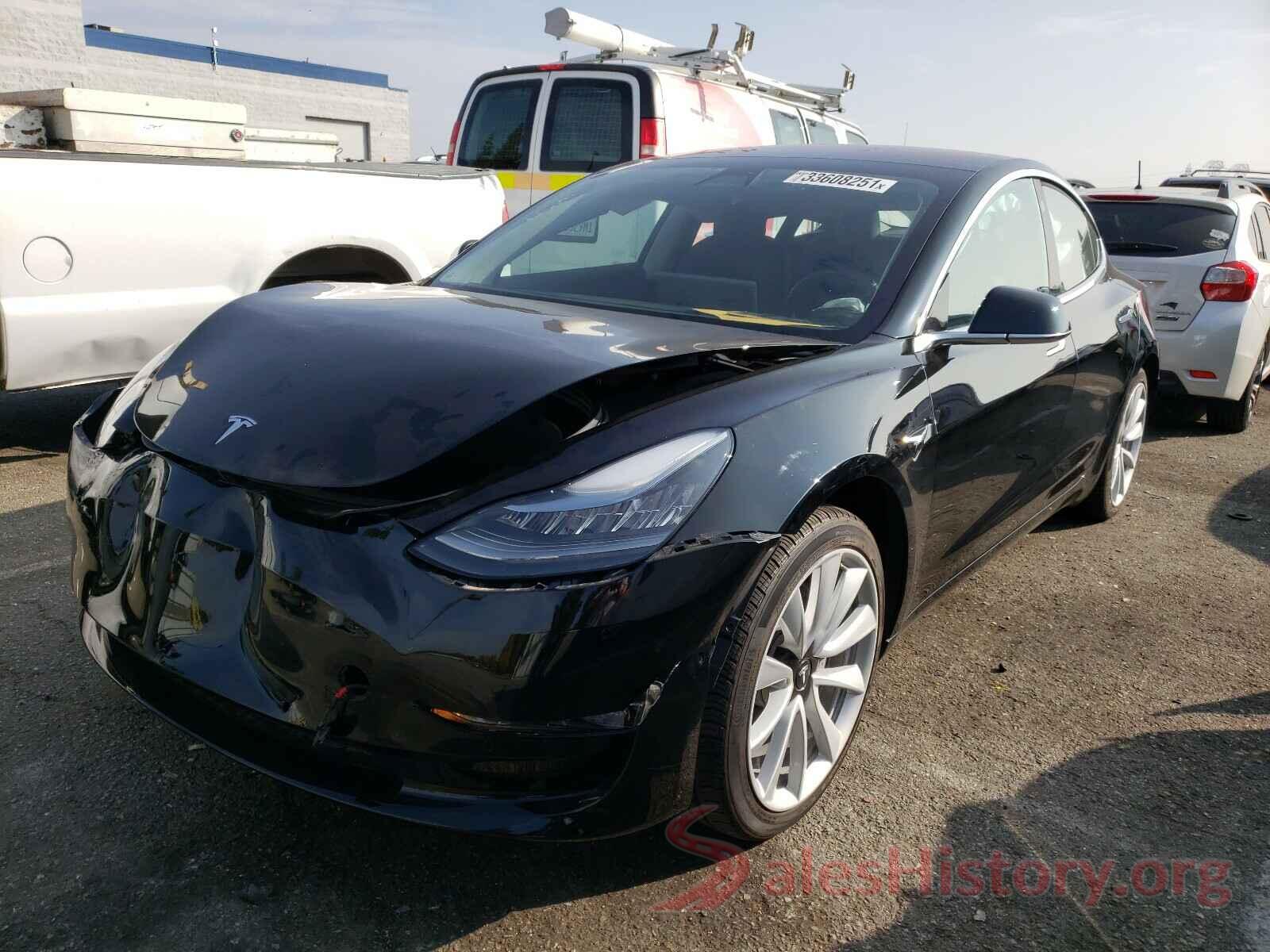 5YJ3E1EA4JF007655 2018 TESLA MODEL 3