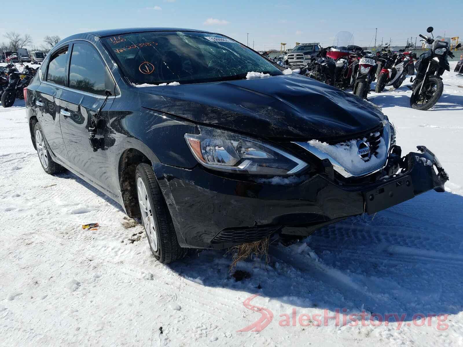 3N1AB7AP6KY223383 2019 NISSAN SENTRA