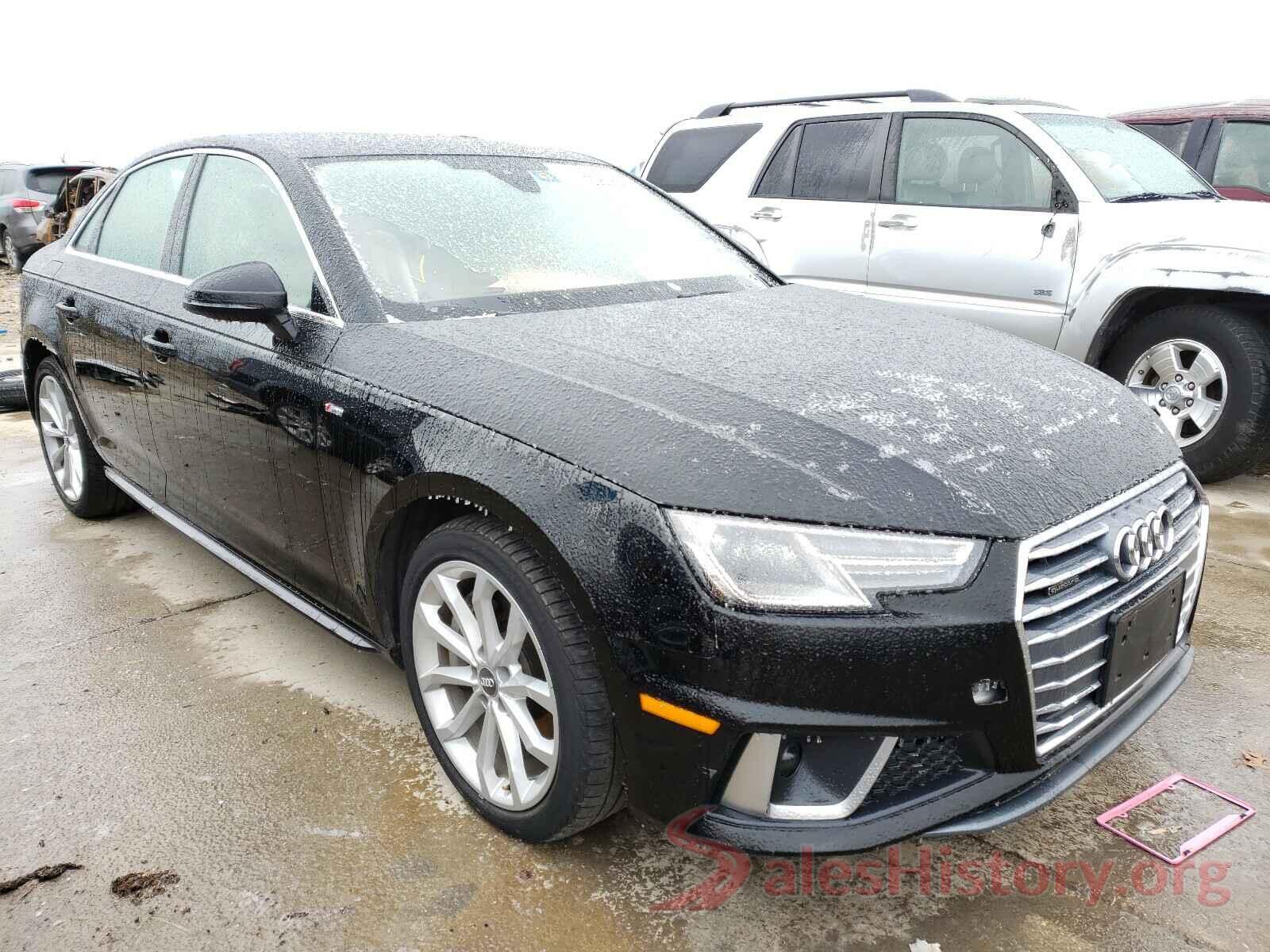 WAUDNAF42KA100713 2019 AUDI A4