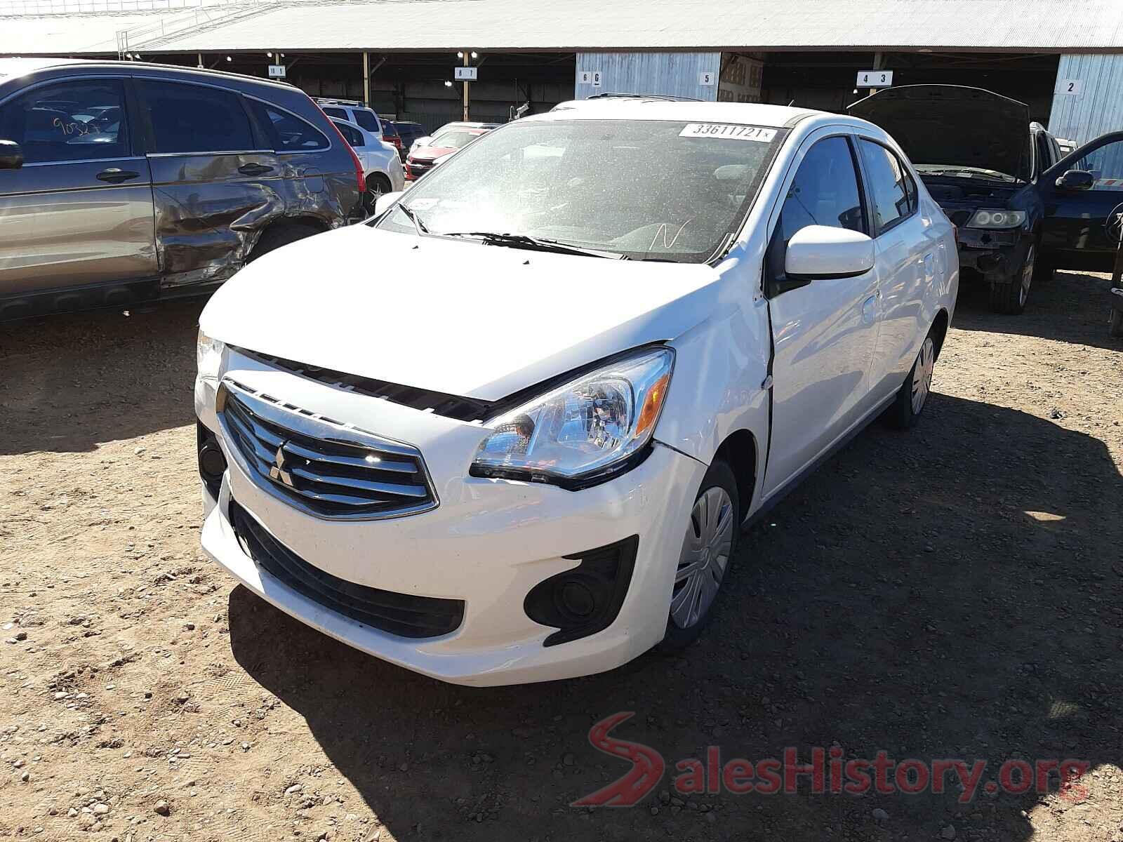 ML32F3FJ9KHF18949 2019 MITSUBISHI MIRAGE