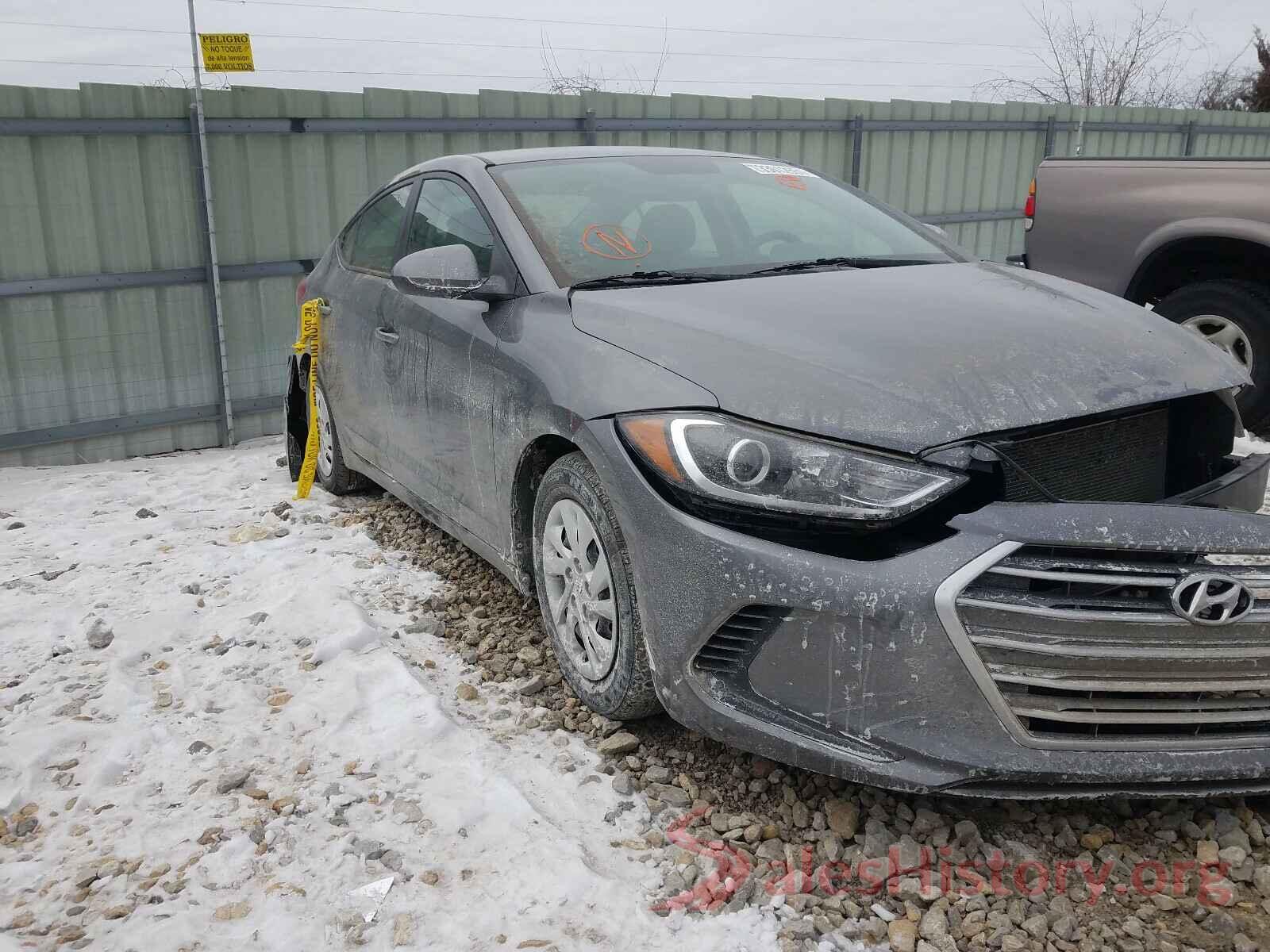 5NPD74LF7JH352226 2018 HYUNDAI ELANTRA