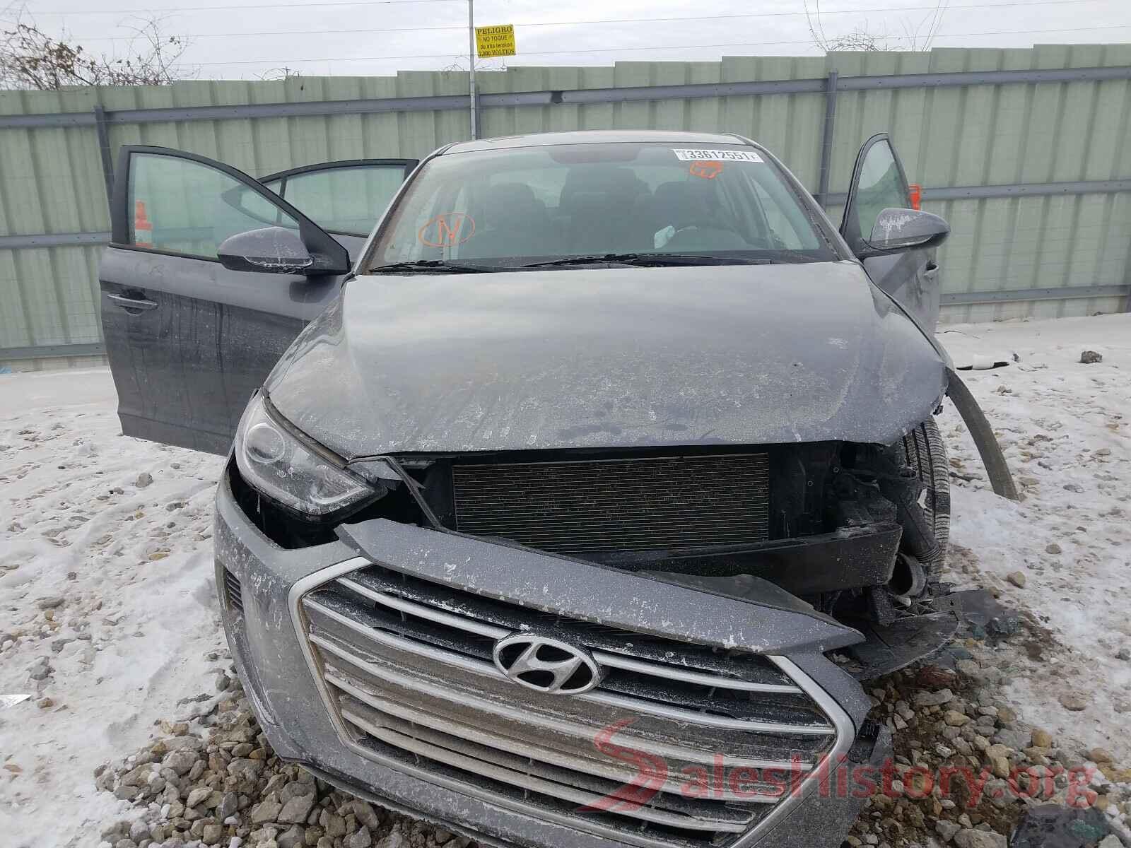 5NPD74LF7JH352226 2018 HYUNDAI ELANTRA