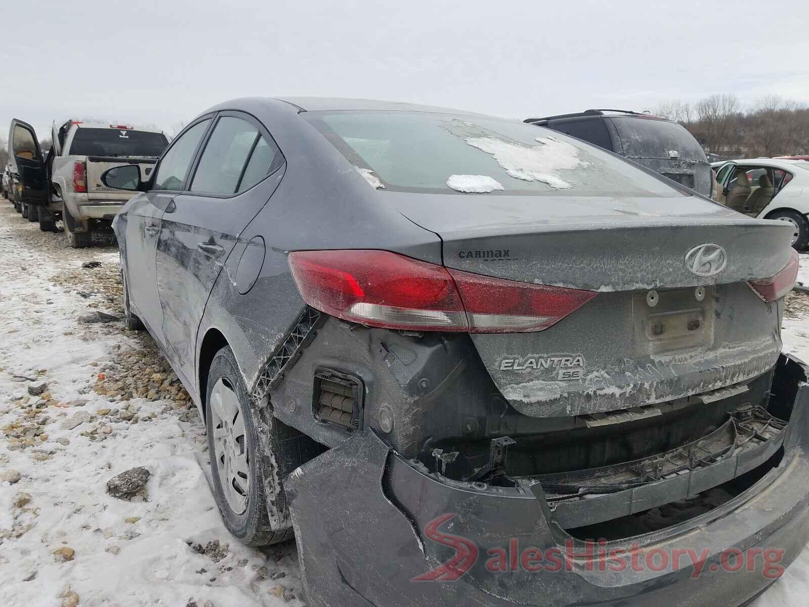 5NPD74LF7JH352226 2018 HYUNDAI ELANTRA