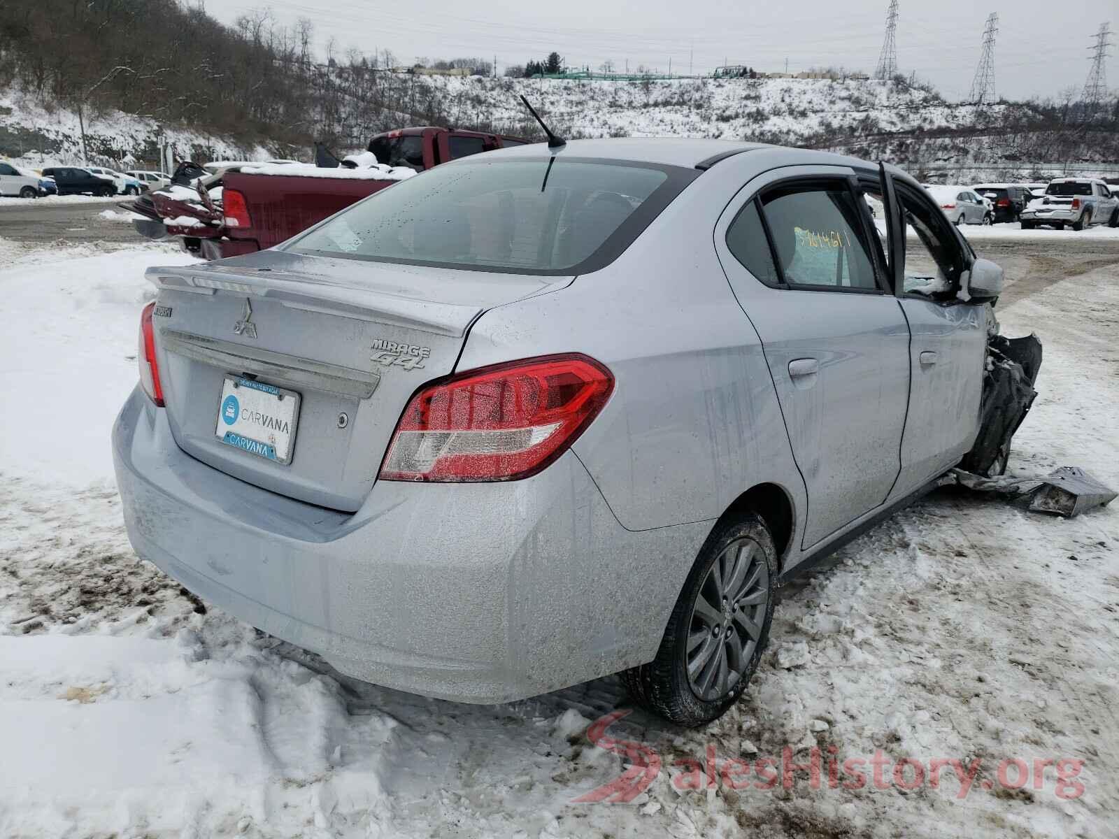 ML32F3FJ0KHF14918 2019 MITSUBISHI MIRAGE