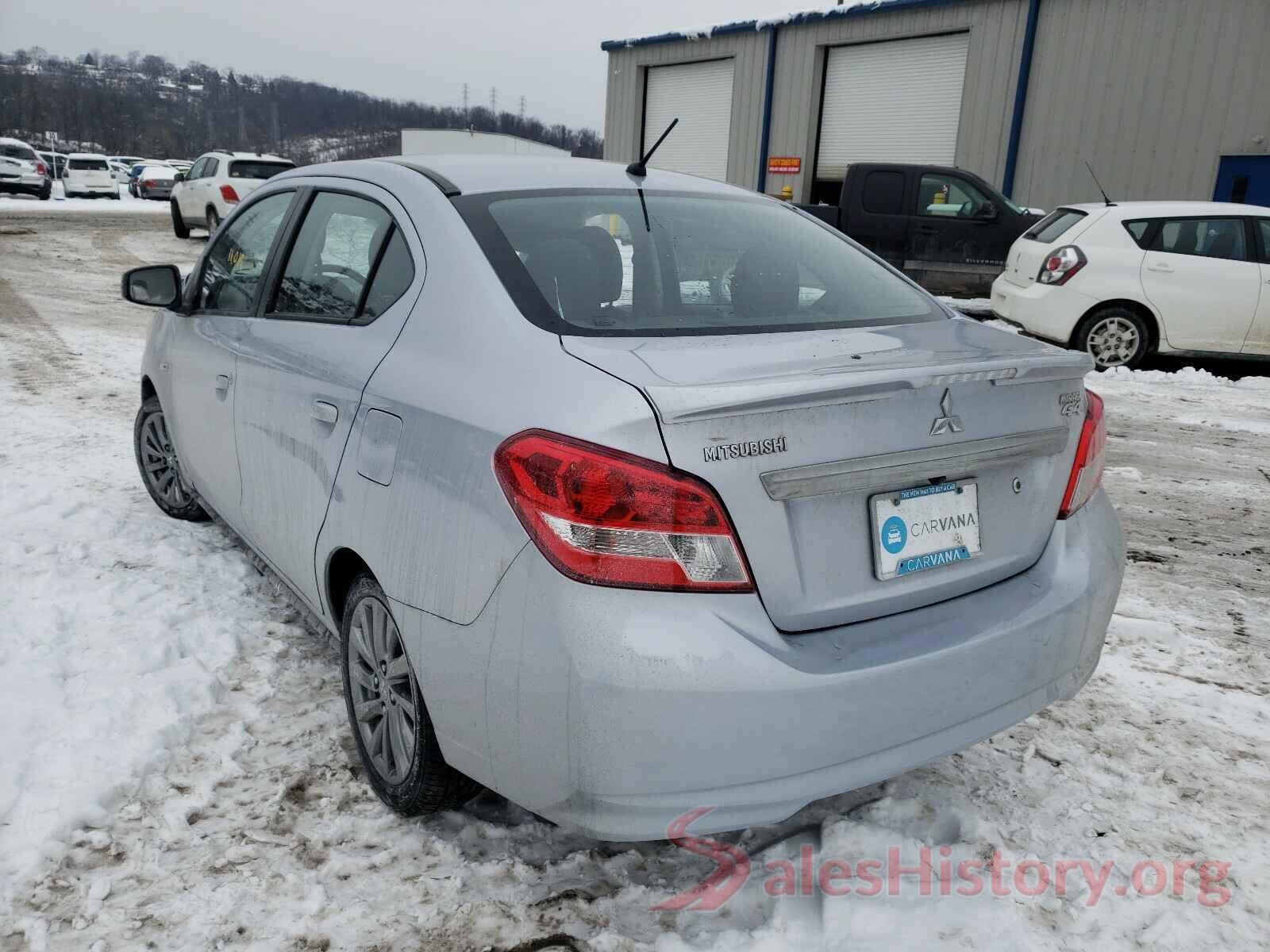 ML32F3FJ0KHF14918 2019 MITSUBISHI MIRAGE