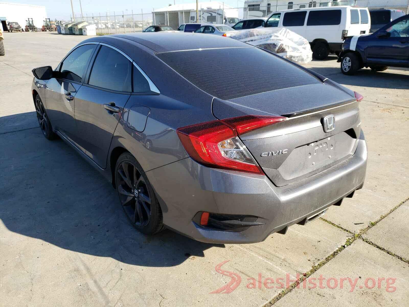 19XFC2F80KE201434 2019 HONDA CIVIC