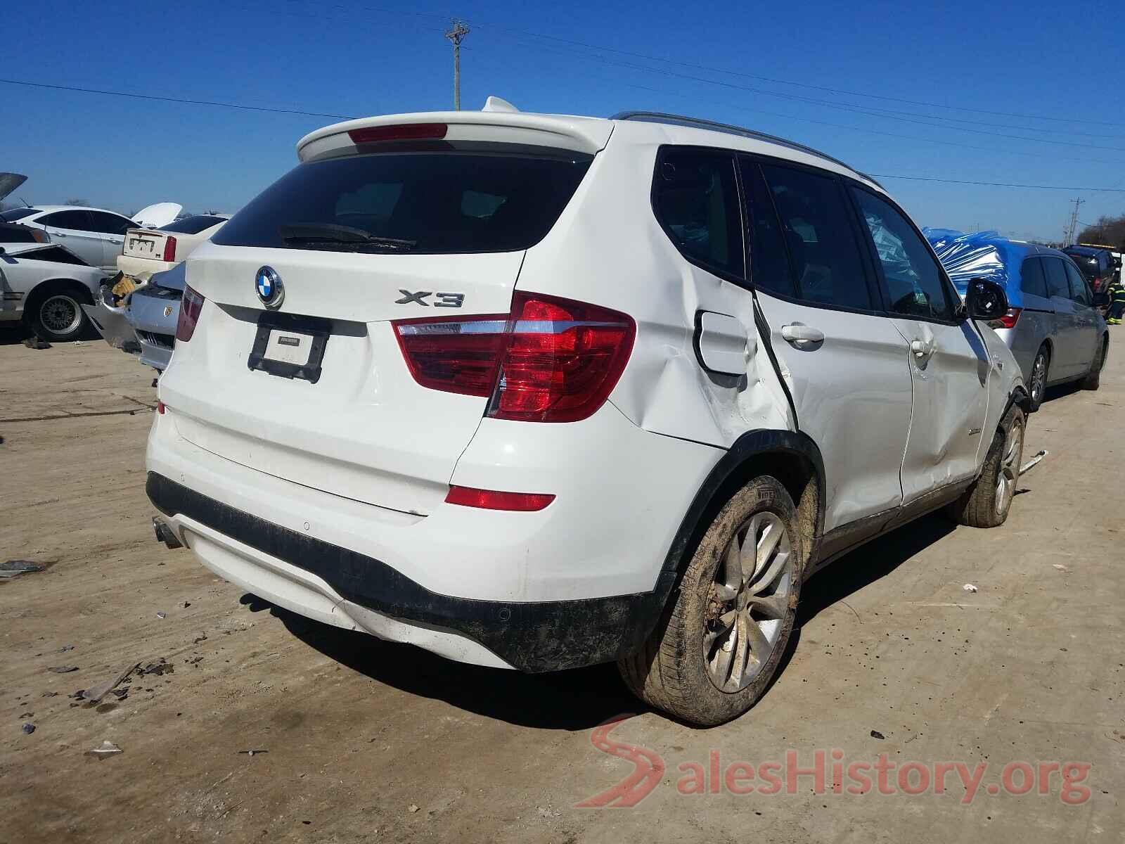 5UXWZ7C31H0V88922 2017 BMW X3