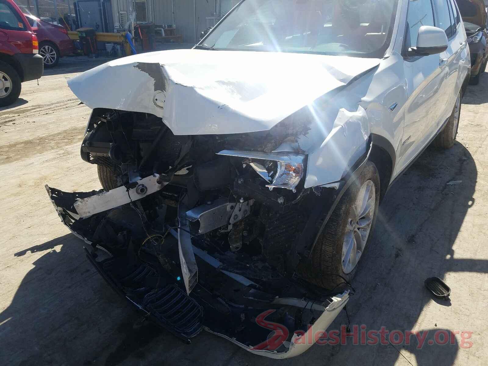 5UXWZ7C31H0V88922 2017 BMW X3