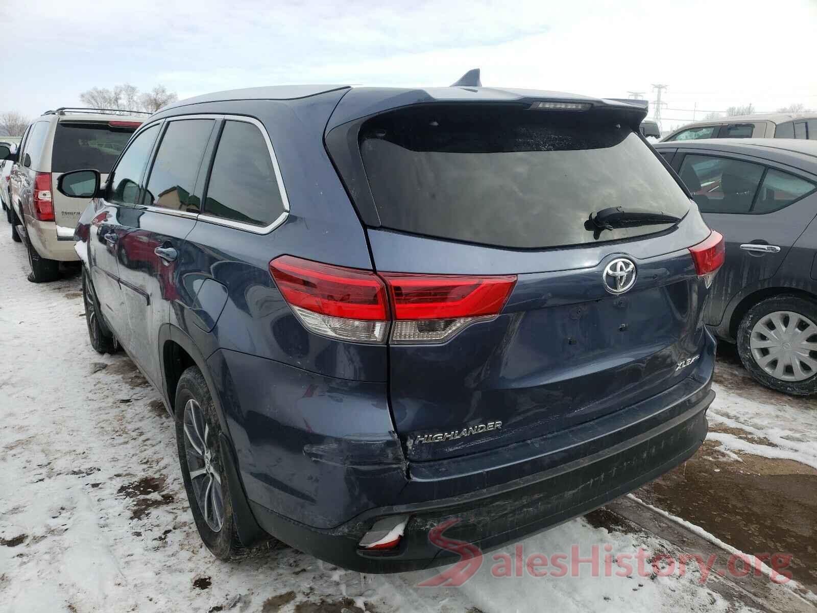 5TDJZRFH9JS862059 2018 TOYOTA HIGHLANDER