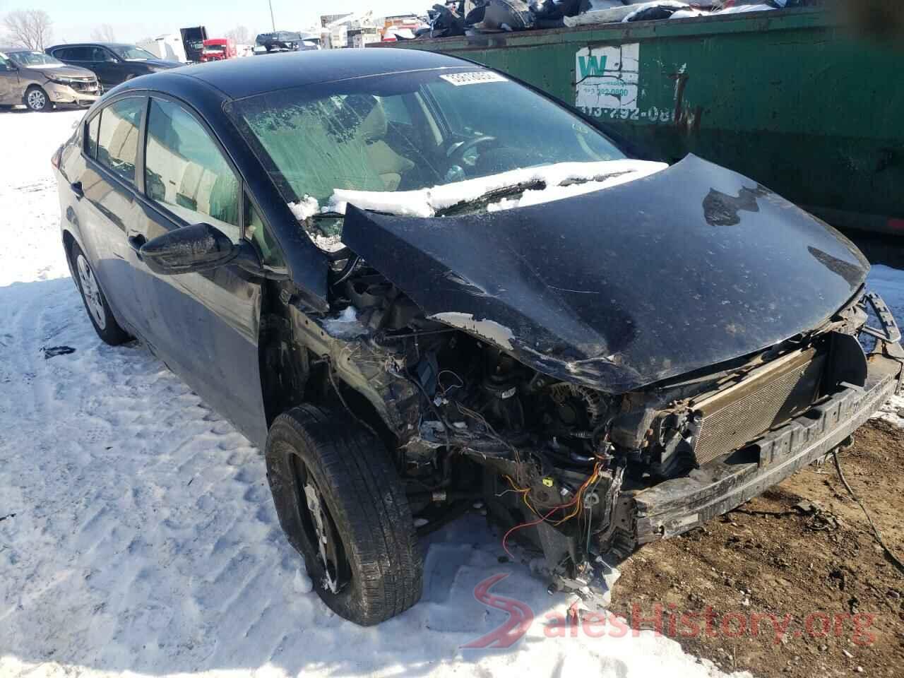 KNAFK4A68G5539457 2016 KIA FORTE