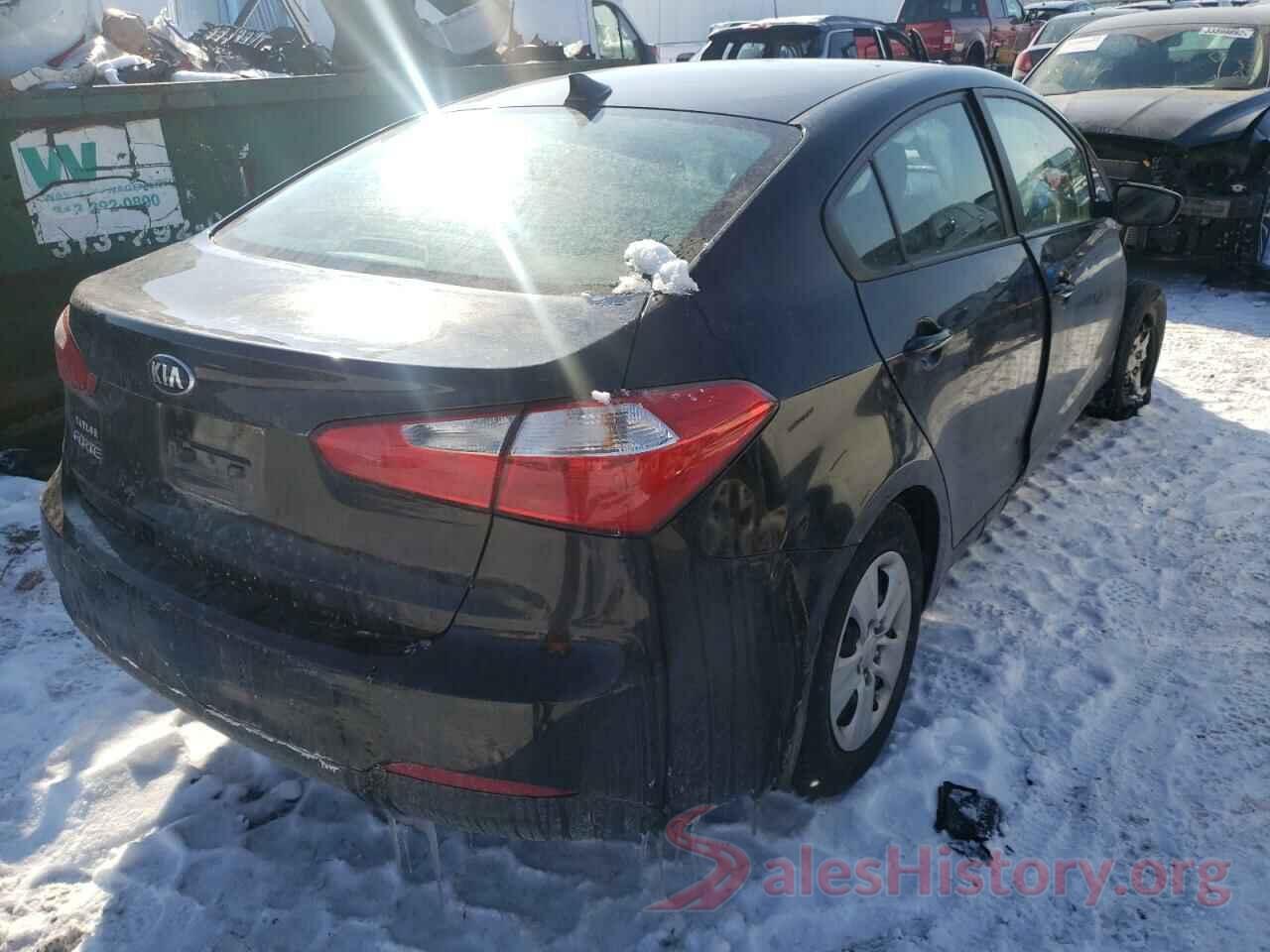 KNAFK4A68G5539457 2016 KIA FORTE