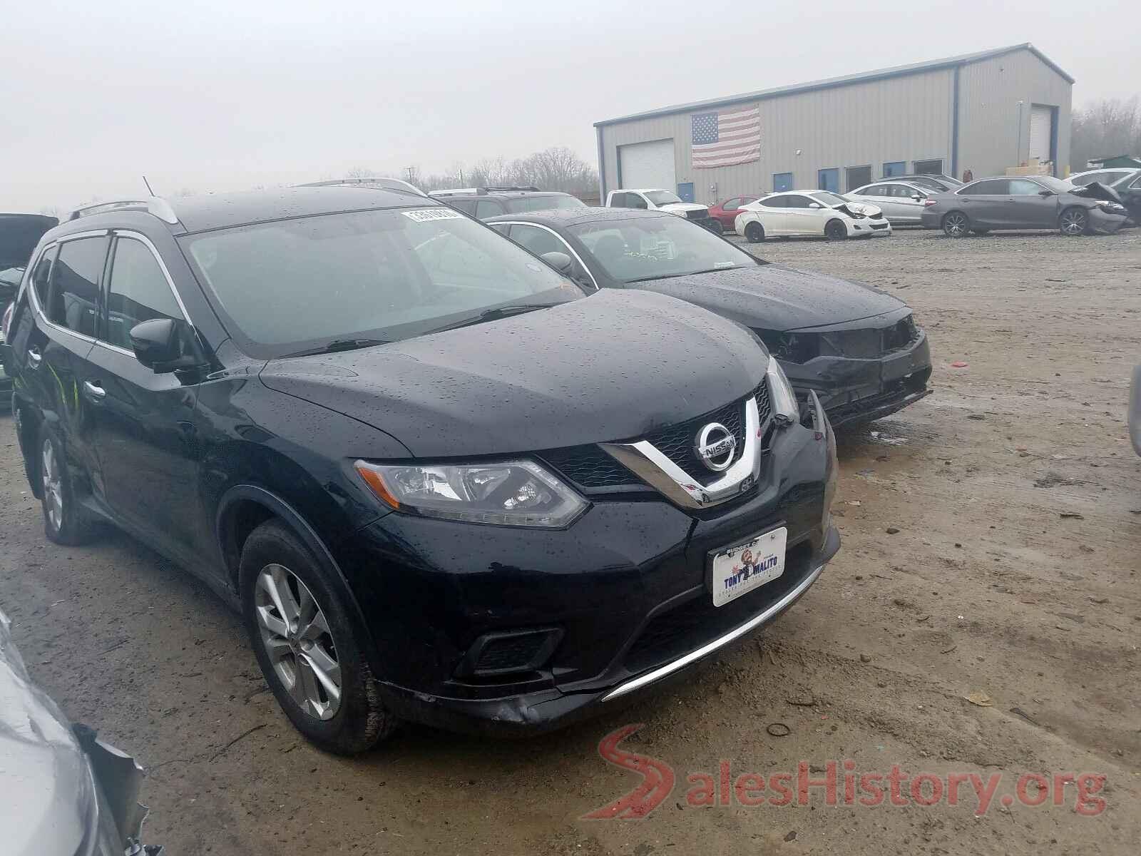 KNMAT2MV2GP607337 2016 NISSAN ROGUE