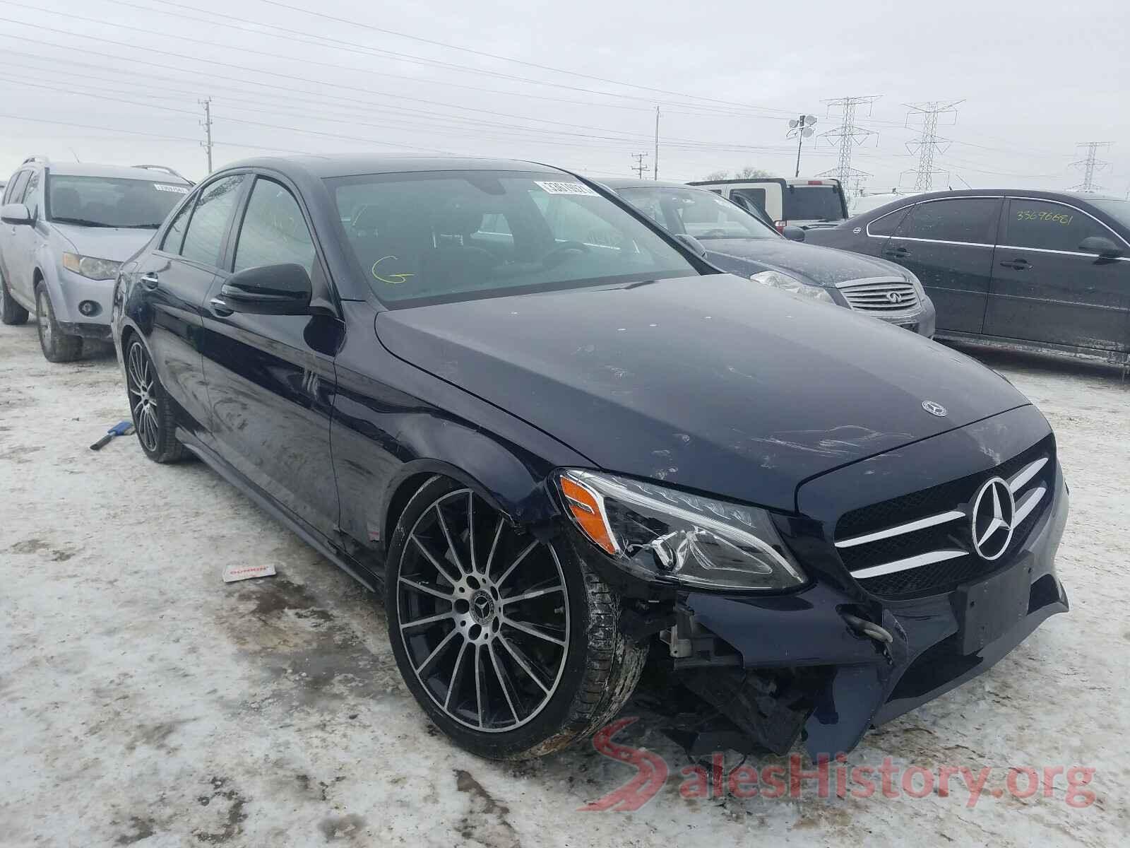 55SWF4KBXJU269980 2018 MERCEDES-BENZ C CLASS