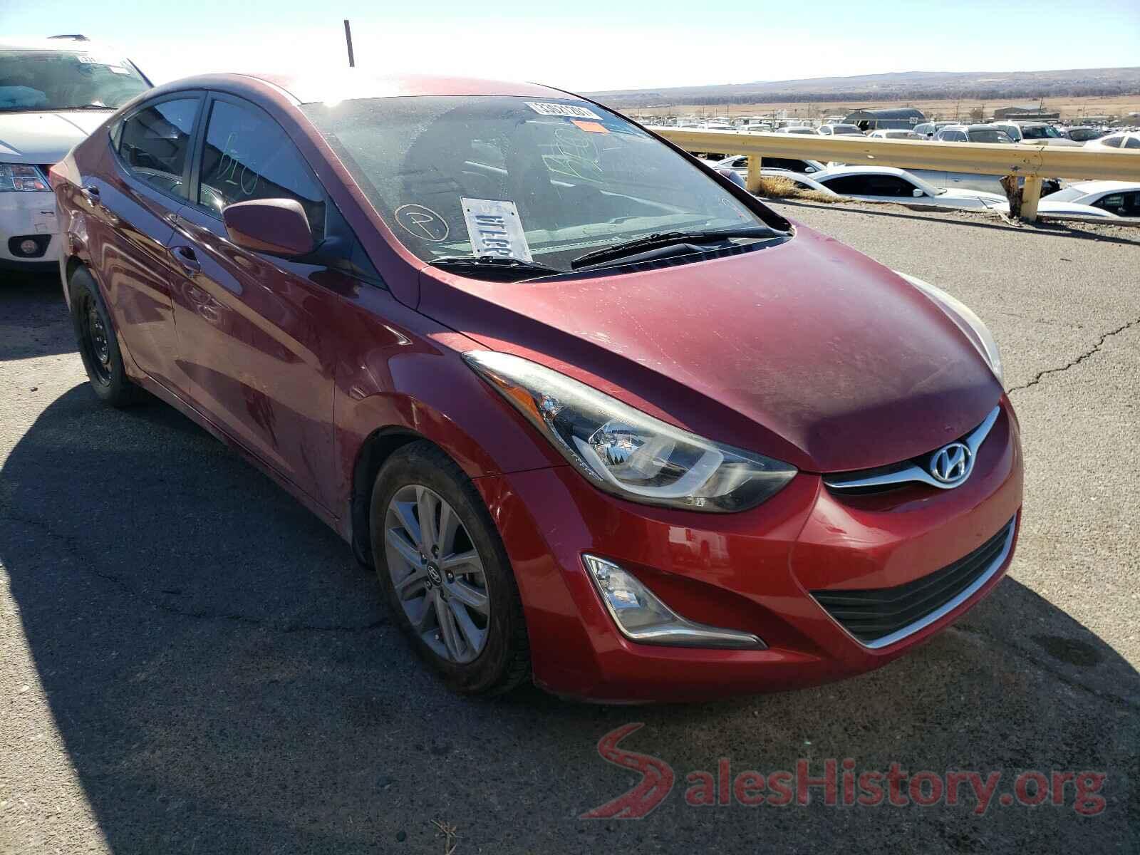 5NPDH4AEXGH693376 2016 HYUNDAI ELANTRA