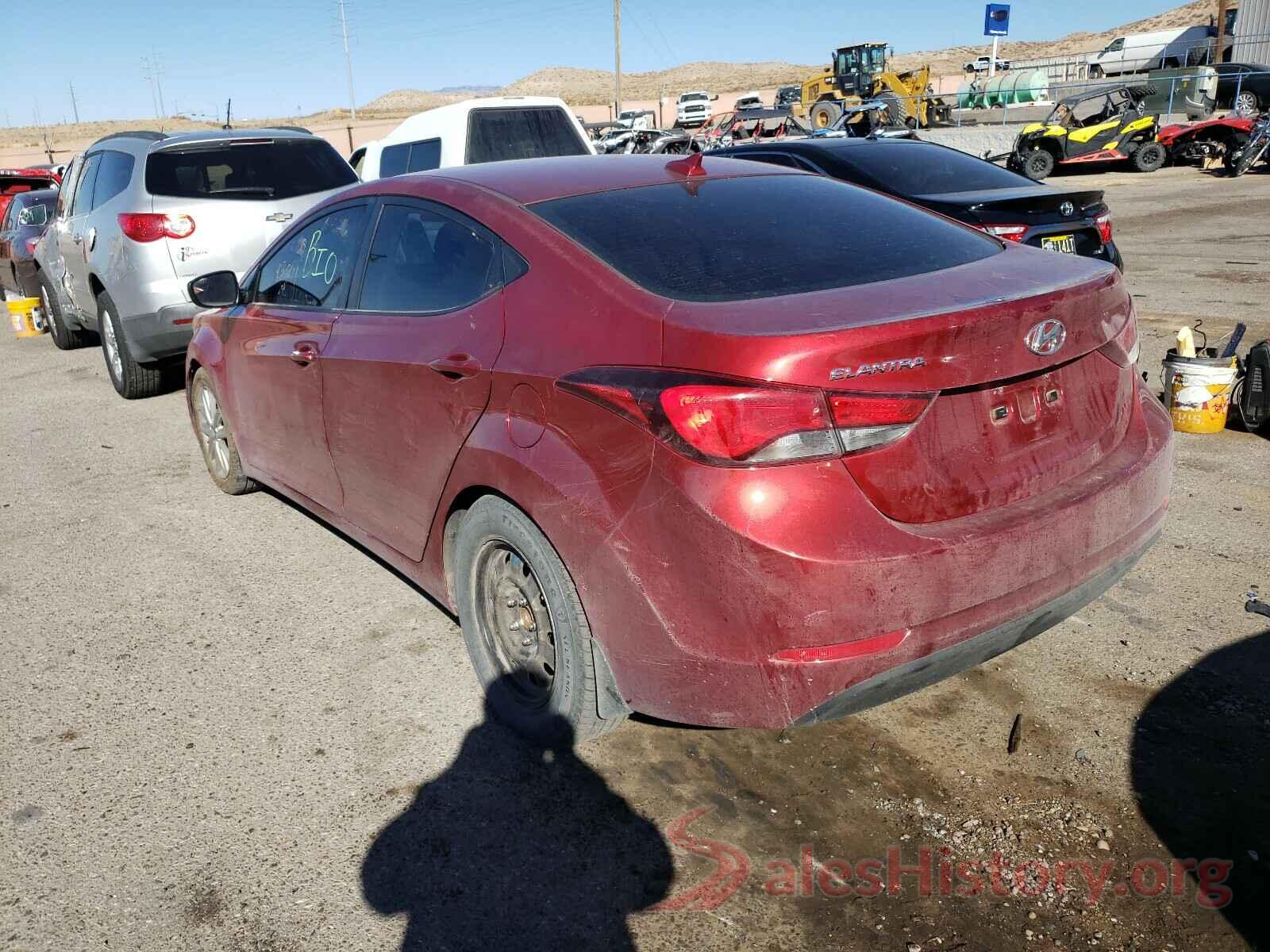 5NPDH4AEXGH693376 2016 HYUNDAI ELANTRA