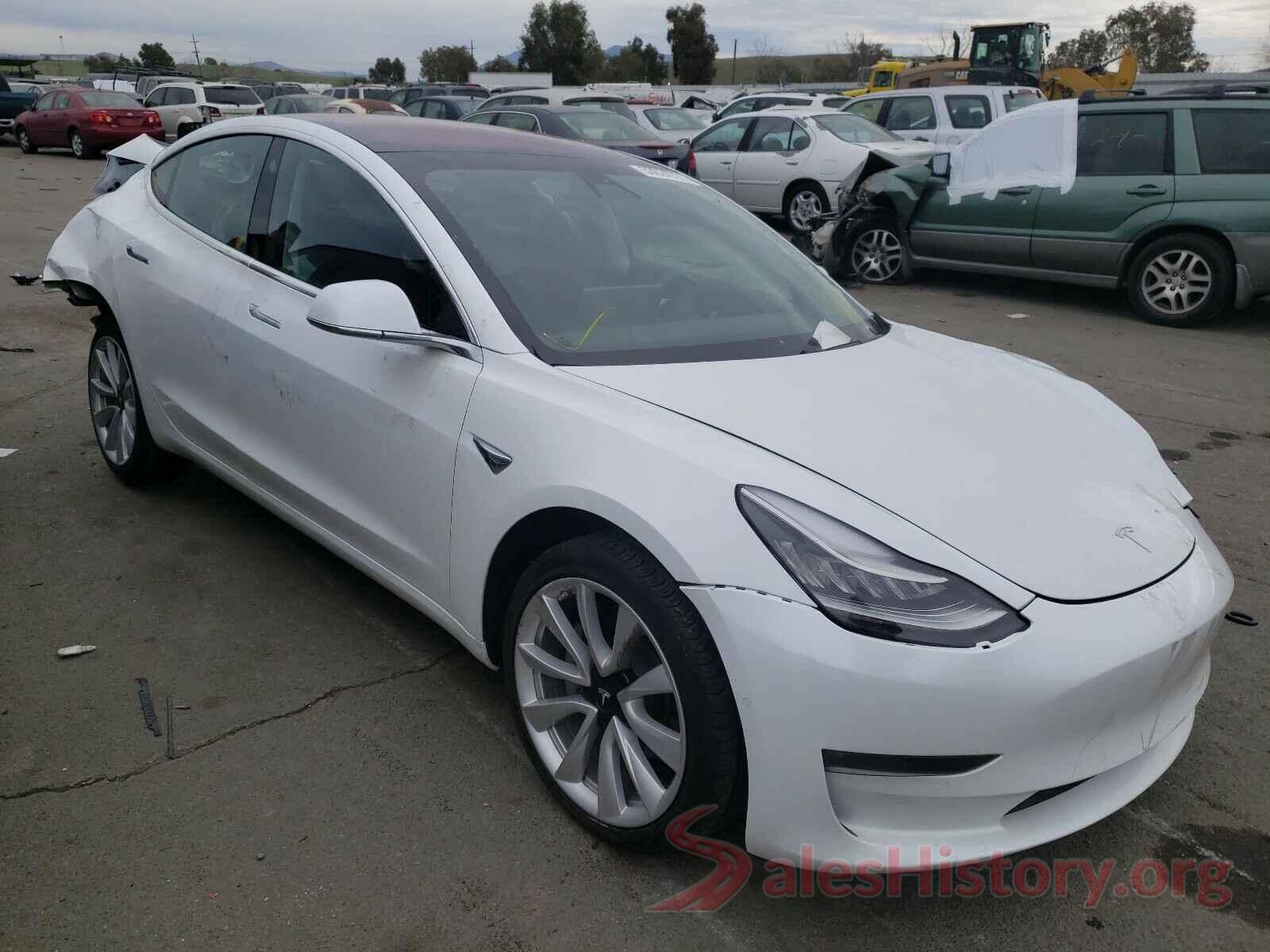 5YJ3E1EA7JF051195 2018 TESLA MODEL 3