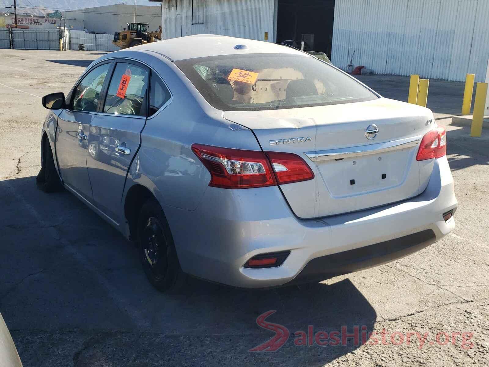 3N1AB7AP0KY306808 2019 NISSAN SENTRA