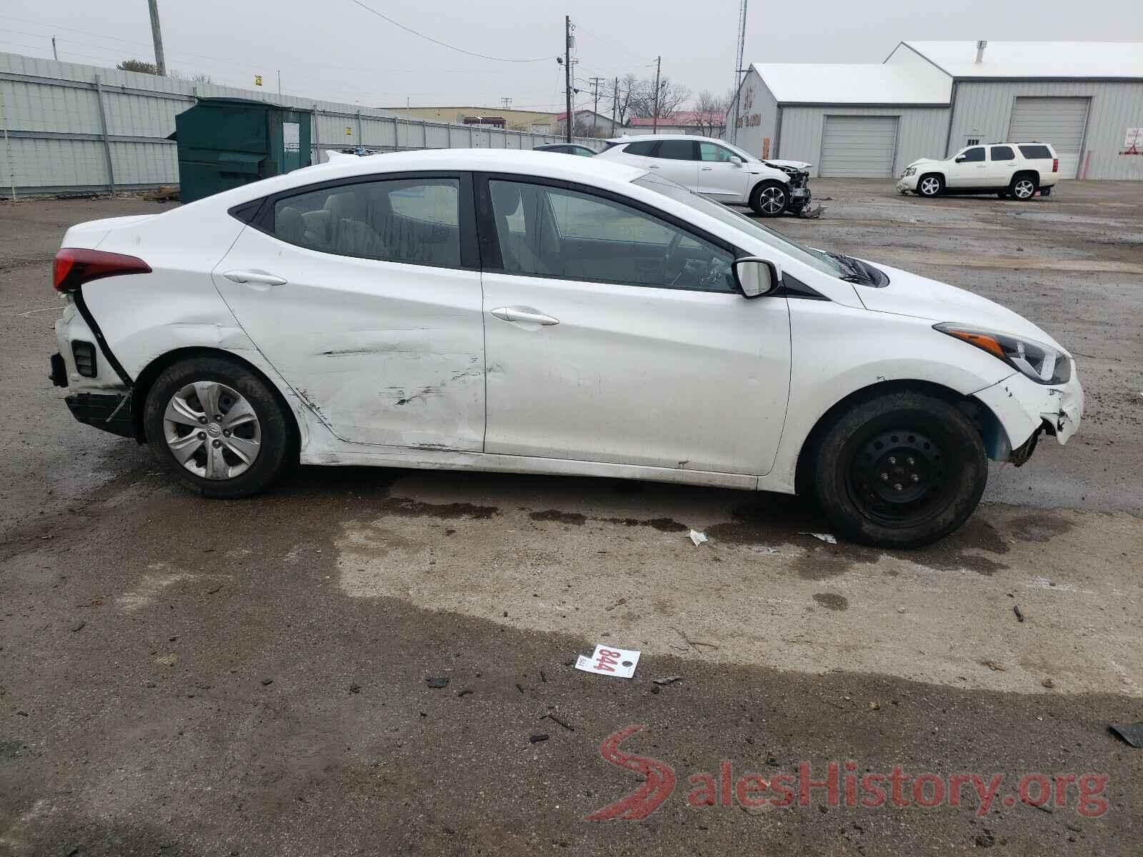 5NPDH4AEXGH758100 2016 HYUNDAI ELANTRA