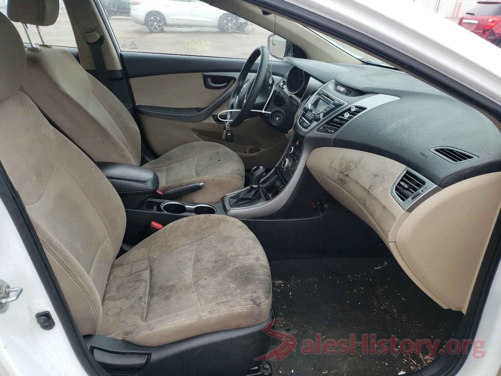 5NPDH4AEXGH758100 2016 HYUNDAI ELANTRA