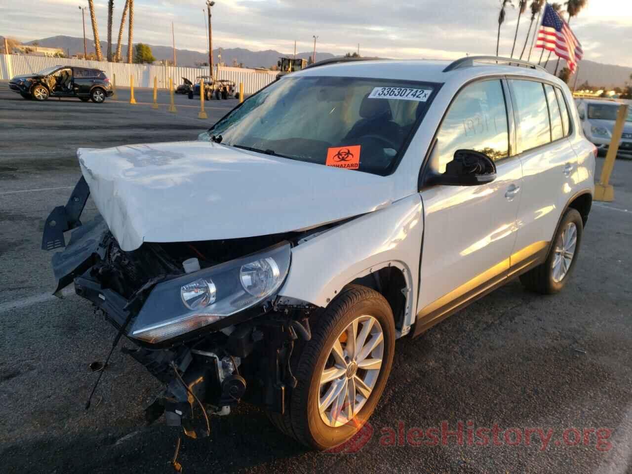 WVGAV7AX7HK046480 2017 VOLKSWAGEN TIGUAN